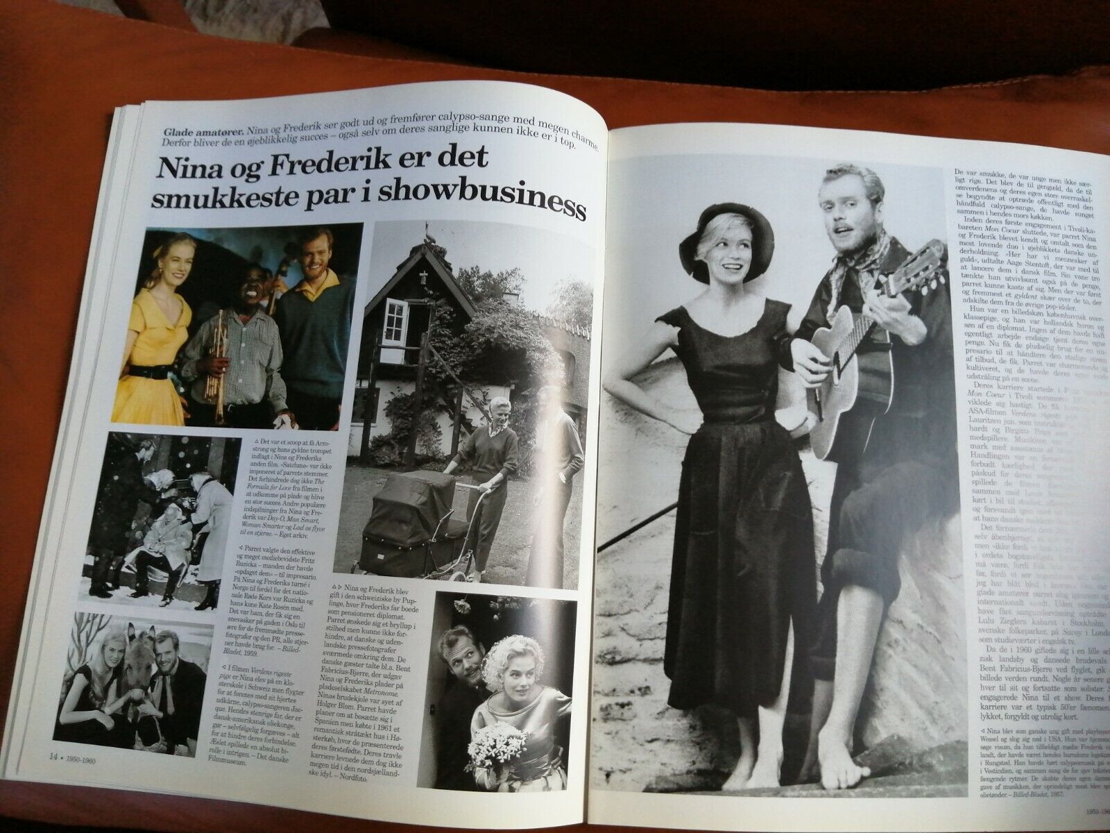 Fogtdals Illustreret tidende 1950-60 :ThDreyerNina and Frederik etc