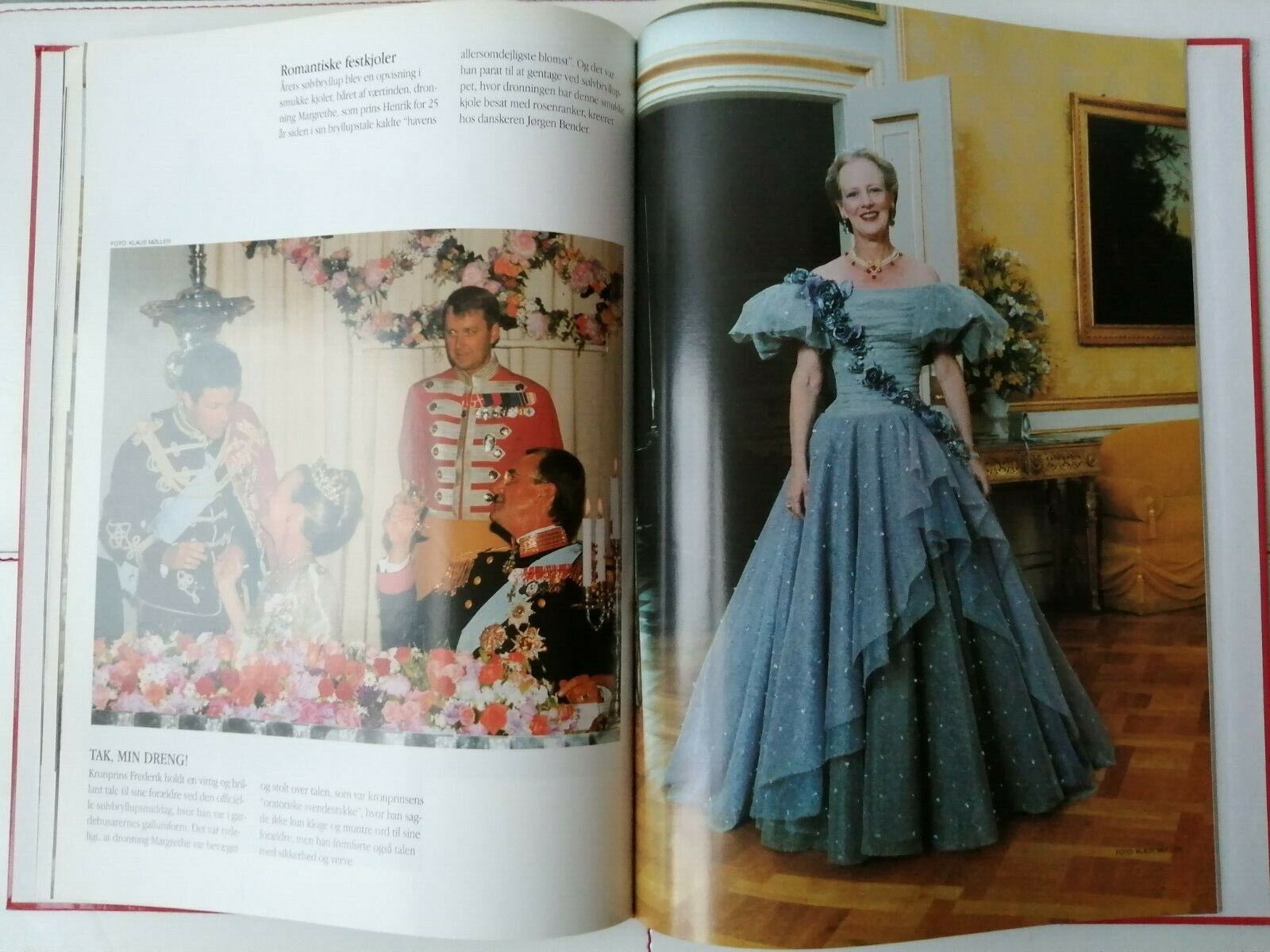 Book: Events in The Danish Royal House 1992YearbookHardcoverDanish Language