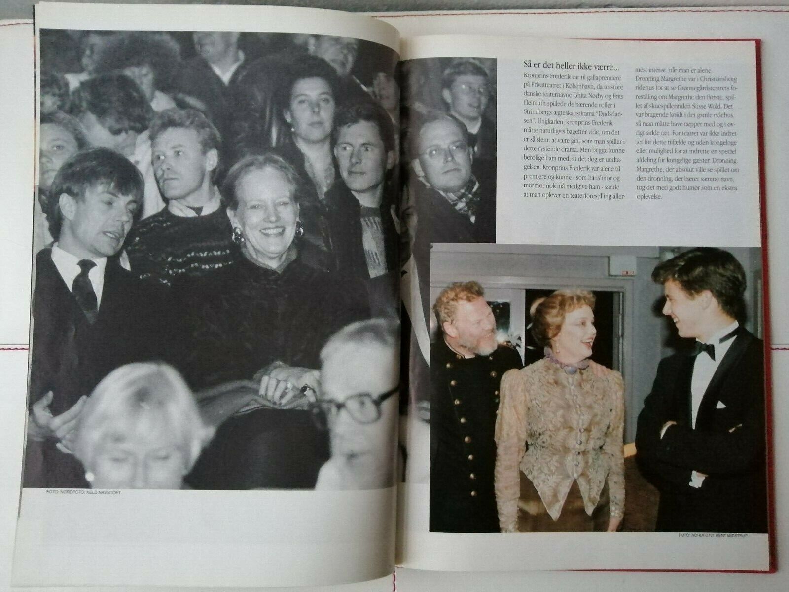 Book: Events in The Danish Royal House 1992YearbookHardcoverDanish Language