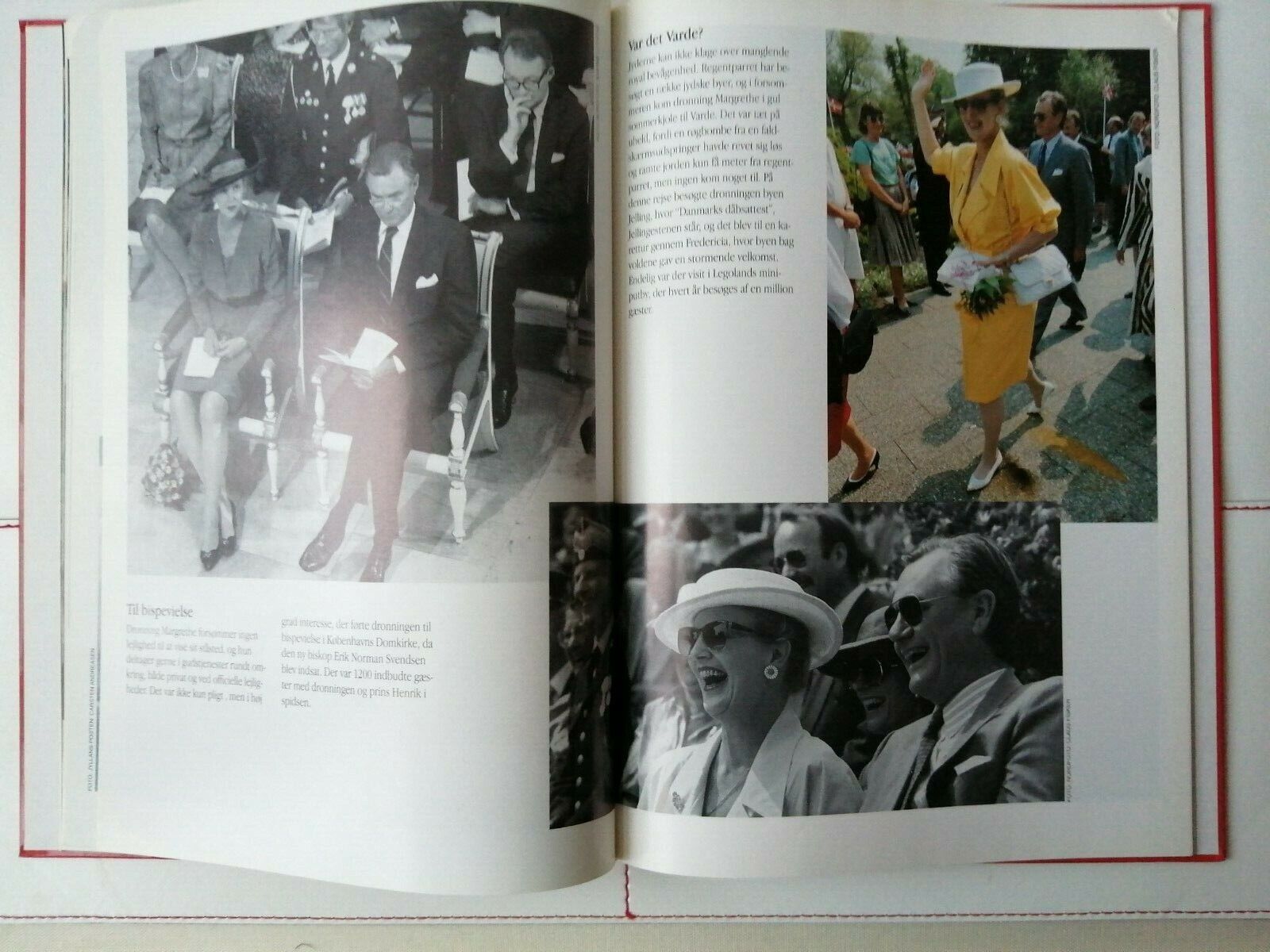 Book: Events in The Danish Royal House 1992YearbookHardcoverDanish Language