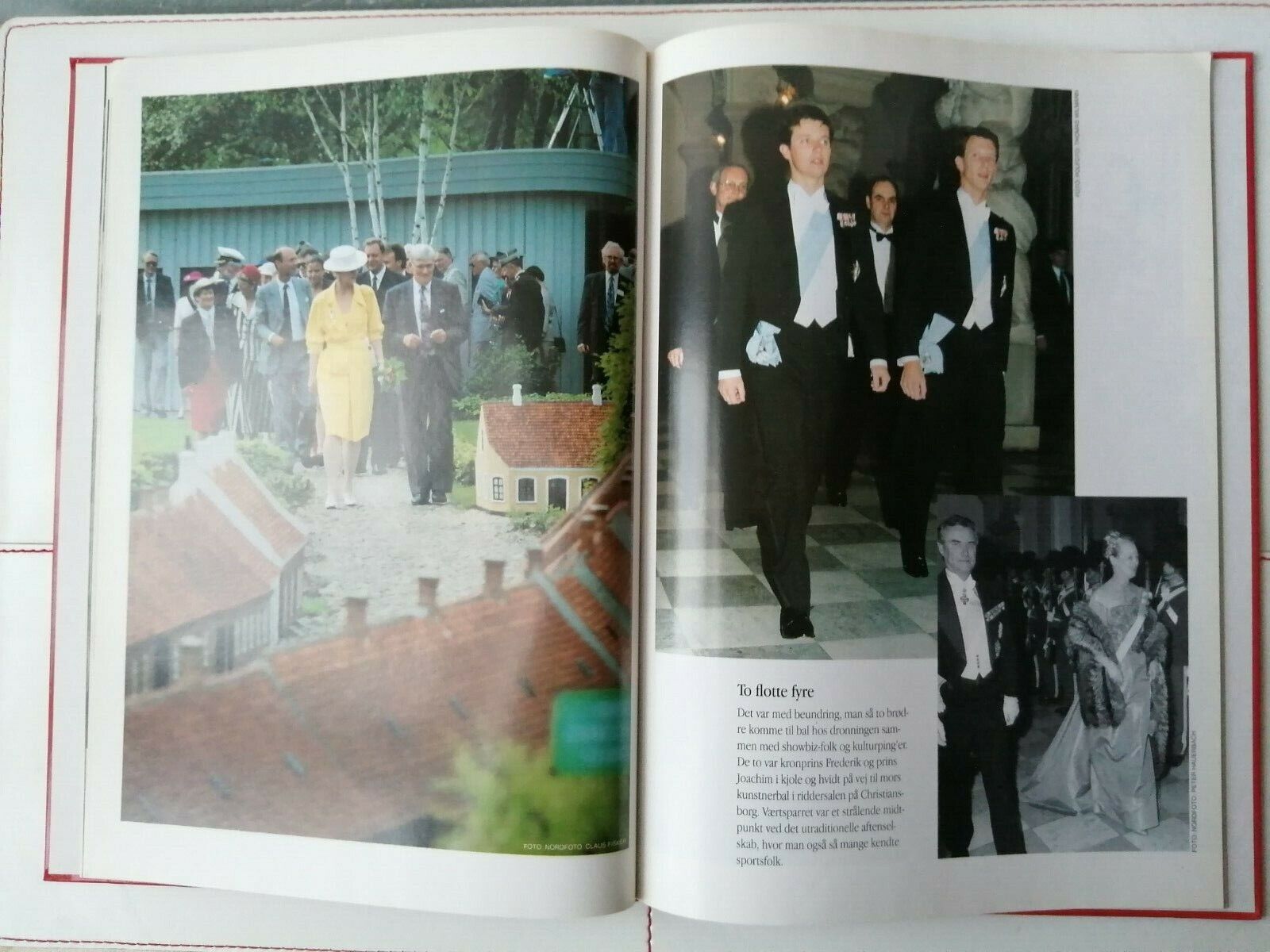 Book: Events in The Danish Royal House 1992YearbookHardcoverDanish Language