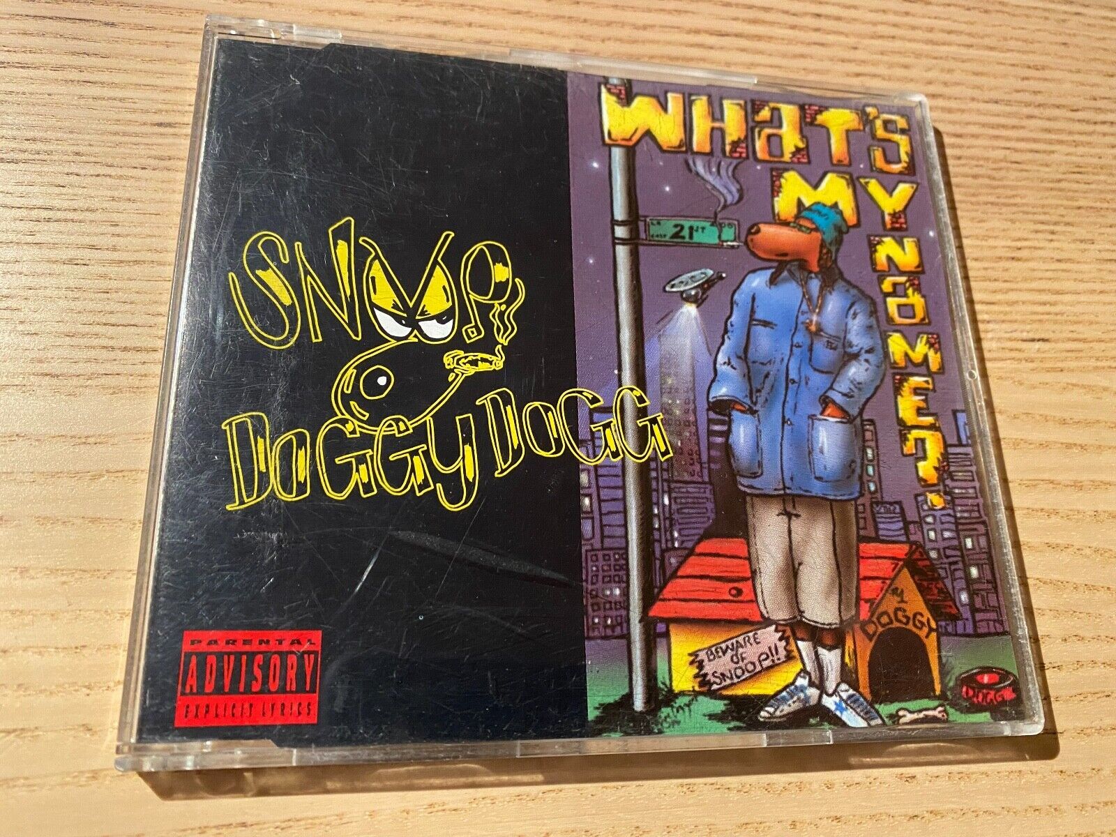 SNOOP DOGGY DOGG "WHAT´S MY NAME ?" 5 TRACK 1993 CD SINGLE W GERMANY DEATH ROW*