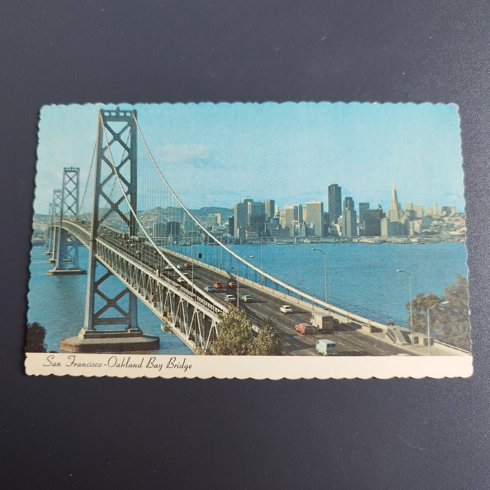 Postcard California San Francisco - Oakland Bay Bridge -Unposted