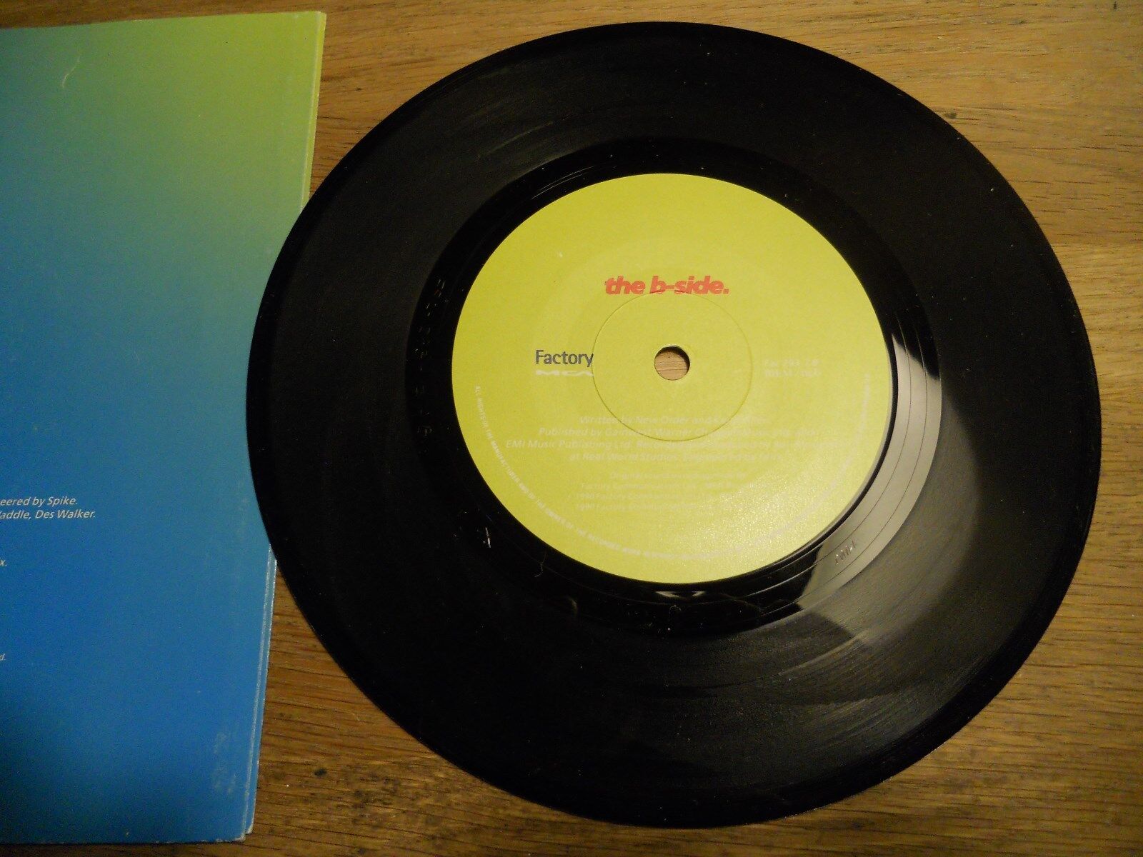 NEW ORDER "WORLD IN MOTION / THE B SIDE" 1990 MCA RECORDS BIEM / NCB SWEDEN RARE