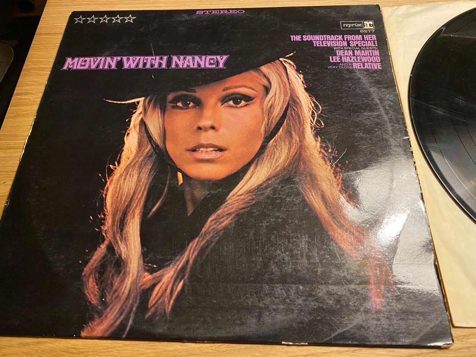 NANCY SINATRA "MOVIN´ WITH NANCY" REPRISE RECORDS VINYL LP RS 6277 GEMA 33 RPM**