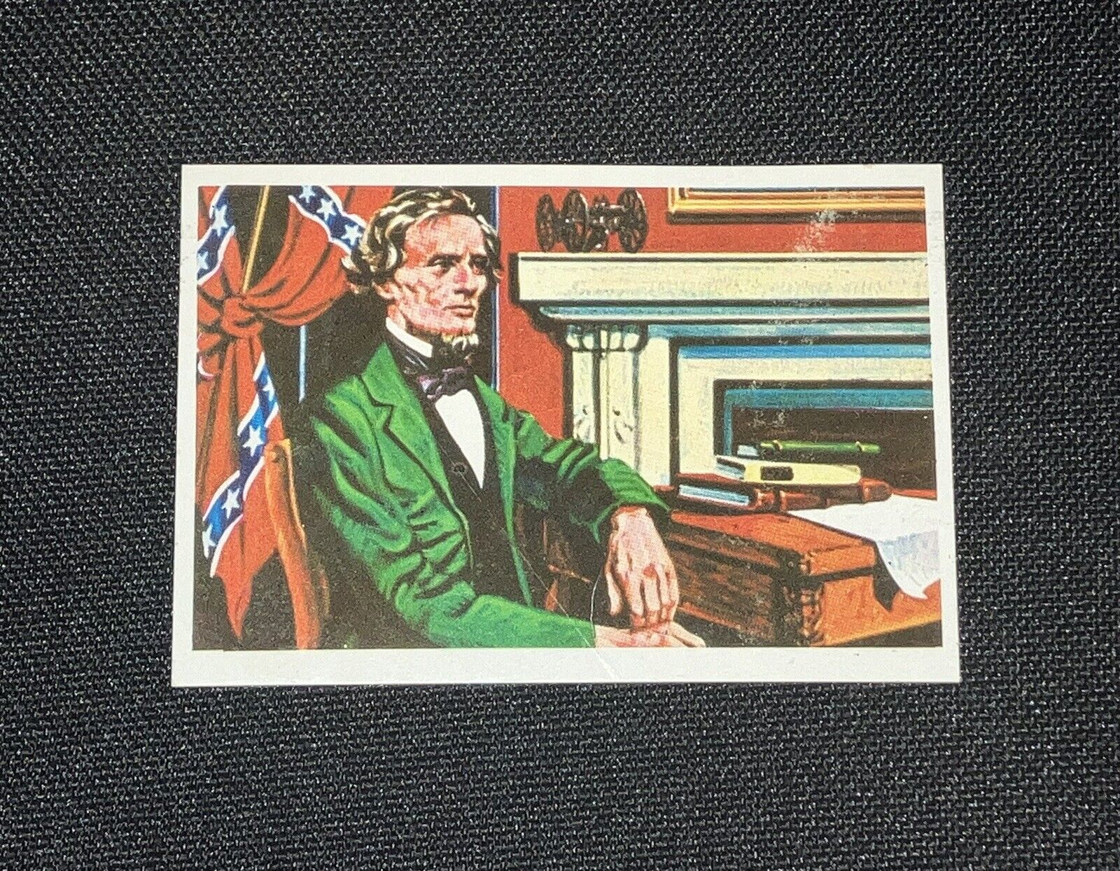 1971 WILD WEST CARD ALBUM - Jefferson Davis Rare Vintage Card USA