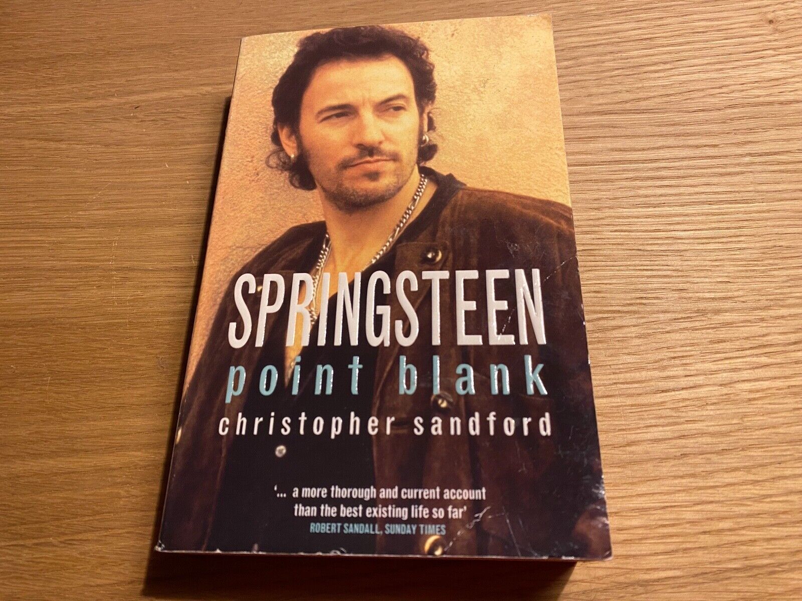 BRUCE SPRINGSTEEN "POINT BLACK" WRITTEN BY CHRISTOPHER SANDFORD 1999/2000 WARNER