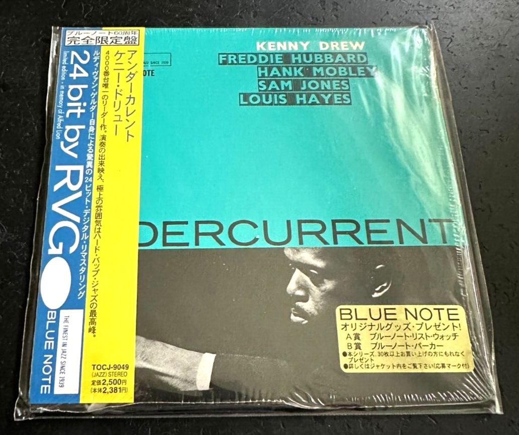 KENNY DREW ''UNDERCURRENT'' - MINI LP JAPAN CD - BLUE NOTE