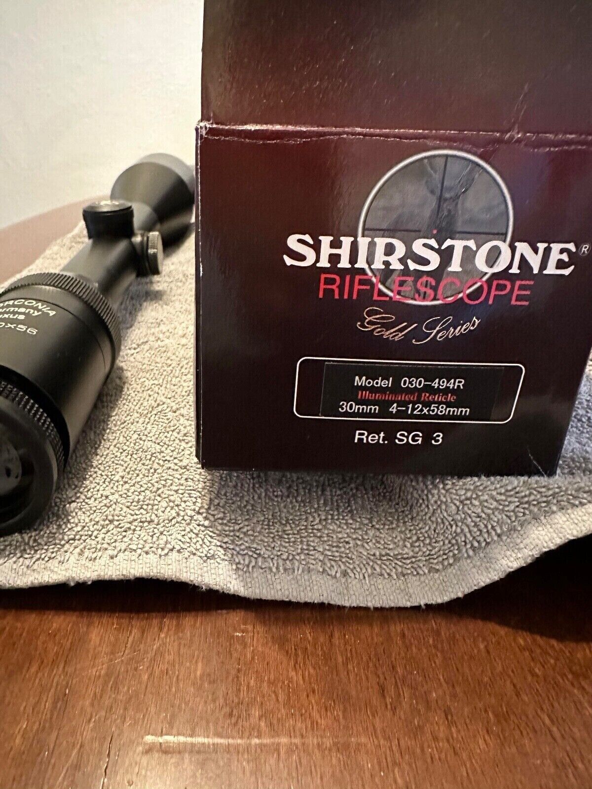 ⌖ Shirstone rifle scope - gold series ⌖ very good condition ✔