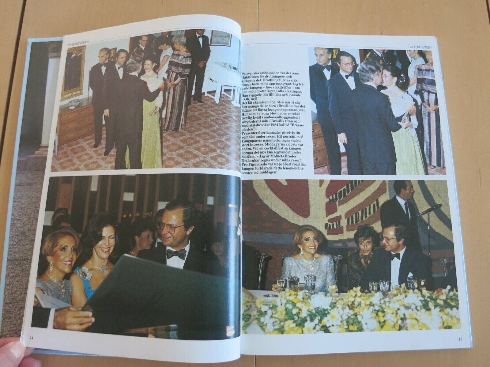 CAROLA Royal Queen SILVIA Prinsess VICTORIA MADELEINE Prince PHILIP Sweden Bog42