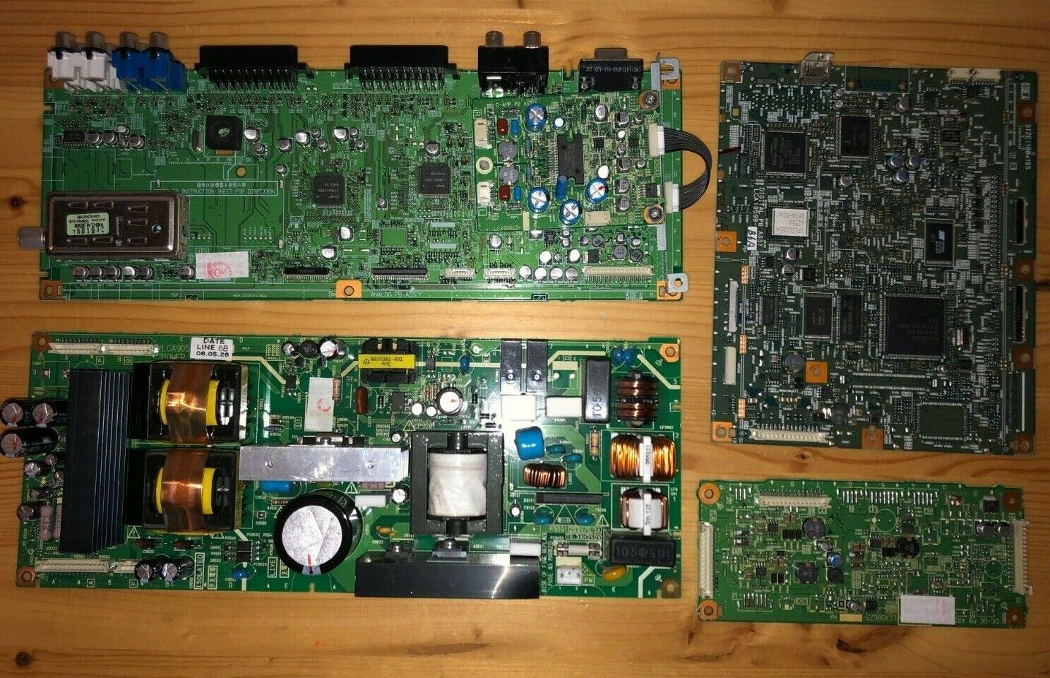 JVC LT-37E70BU All printed Cirquit boards