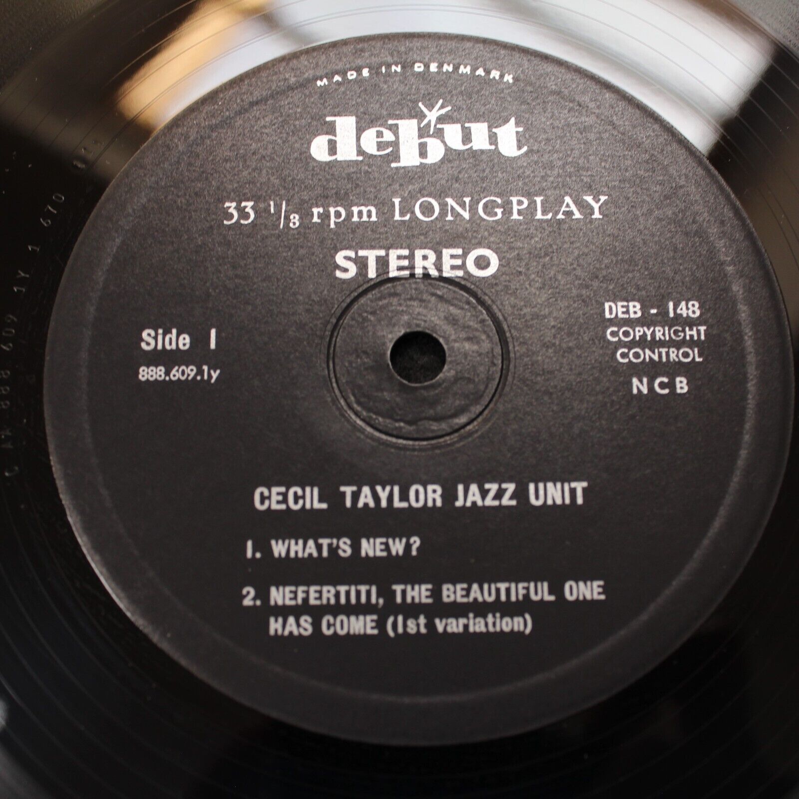 CECIL TAYLOR JAZZ UNIT Nefertiti Denmark Debut Jazz LP *MINT-* Superb copy