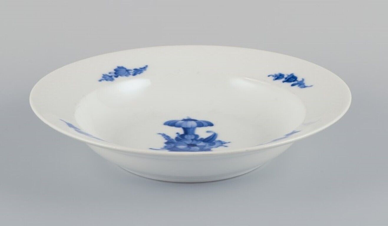 Royal Copenhagen Blue Flower Braided Three deep plates in porcelain