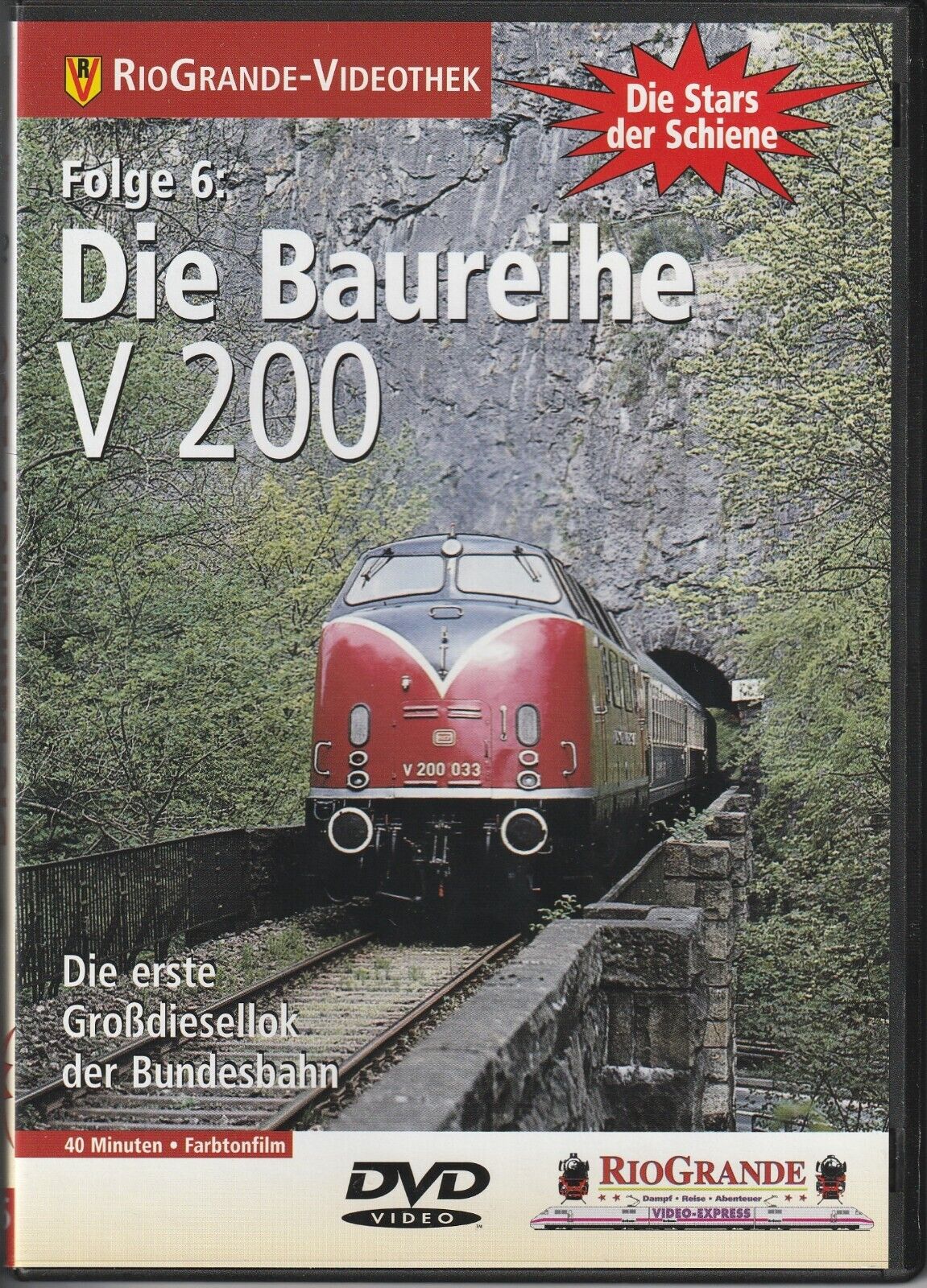 The Stars of the Rail 6: The V 200 Series | Diesel Locomotive Railway DVD