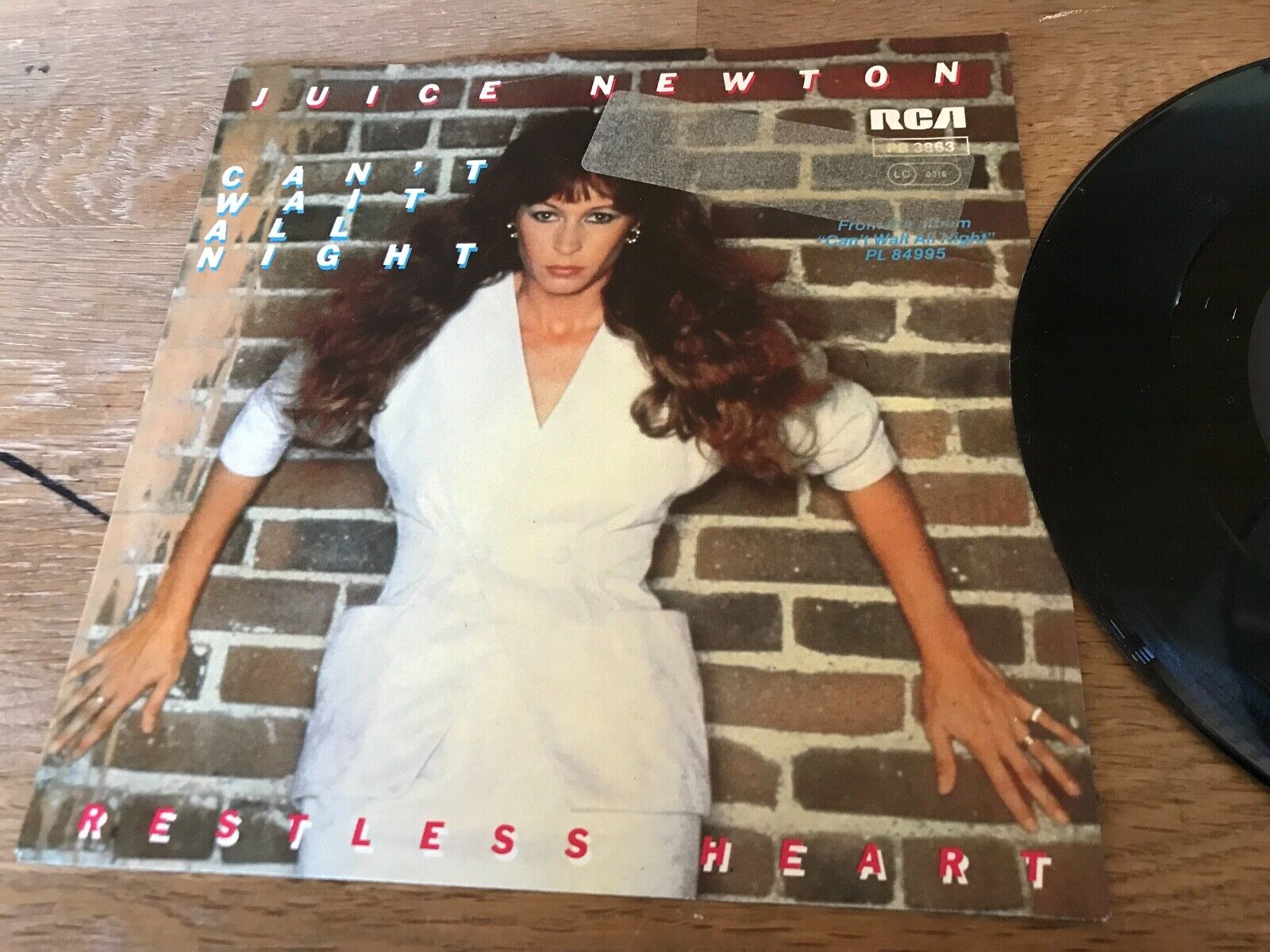 JUICE NEWTON "CAN´T WAIT ALL NIGHT/RESTLESS HEART" 1984 RCA VICTOR RECORDS GEMA*