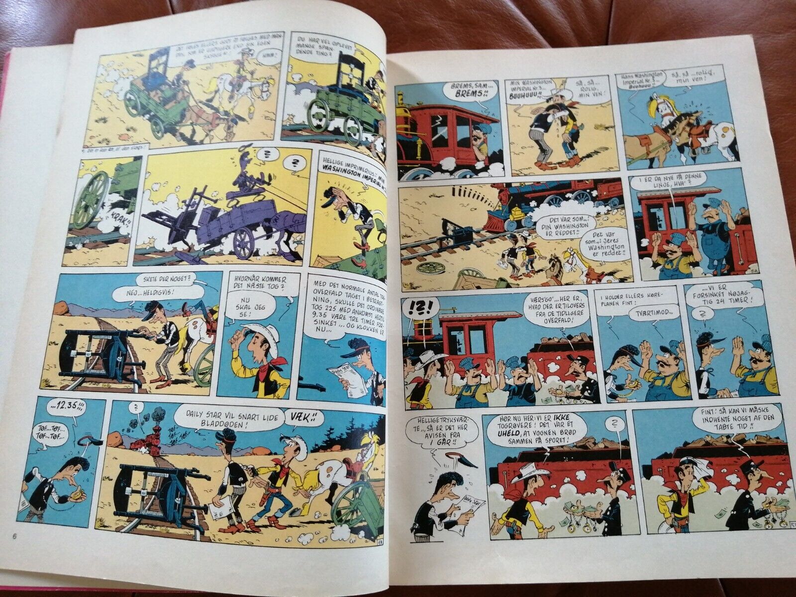 DenmarkComic bookLUCKY LUKE no 50Daily StarInterpresse19851st edition