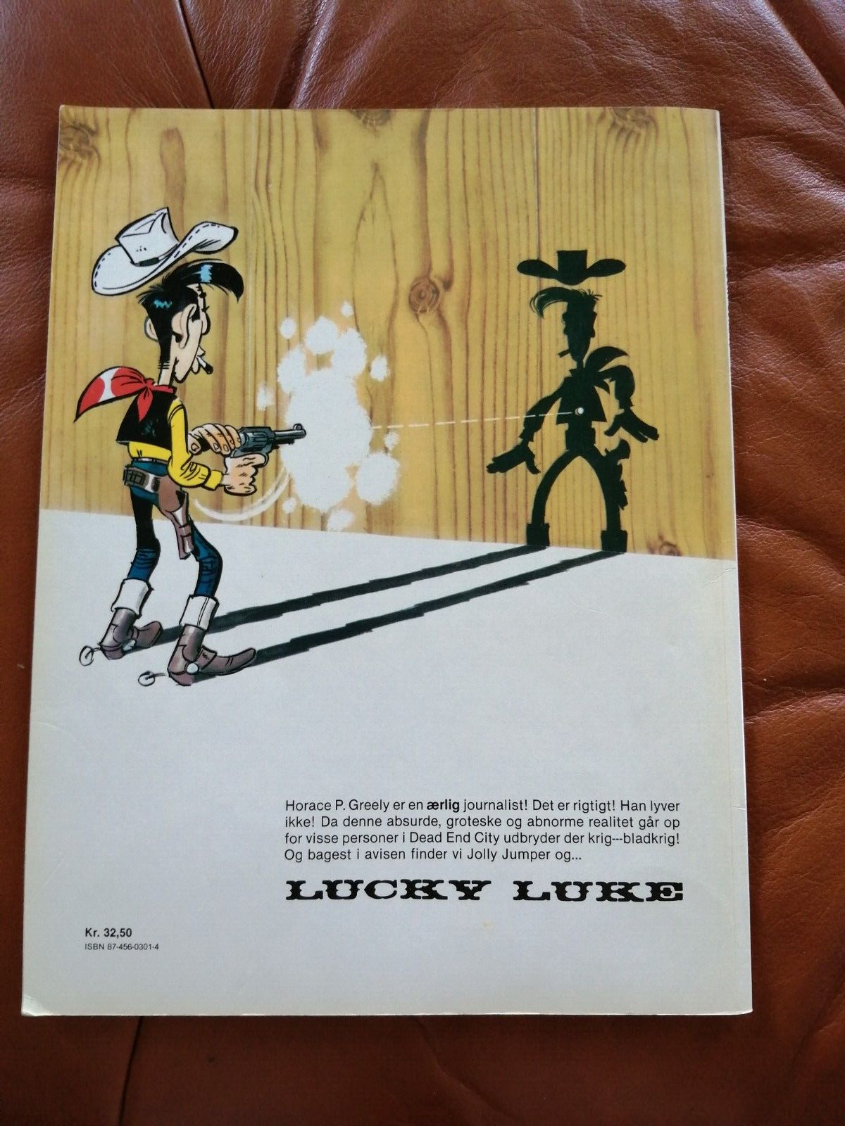 DenmarkComic bookLUCKY LUKE no 50Daily StarInterpresse19851st edition