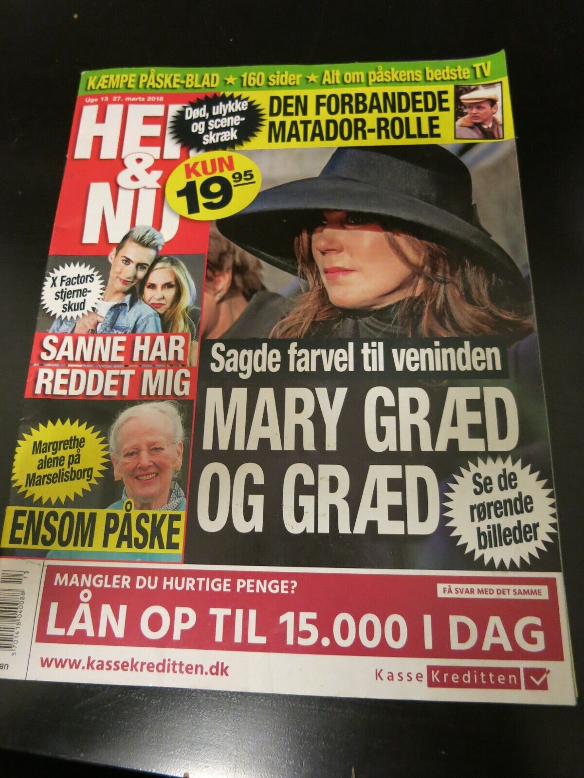 Danish Magazine ROYAL MARY Sanne Salomonsen CELINE DION Sharon Stone BL47