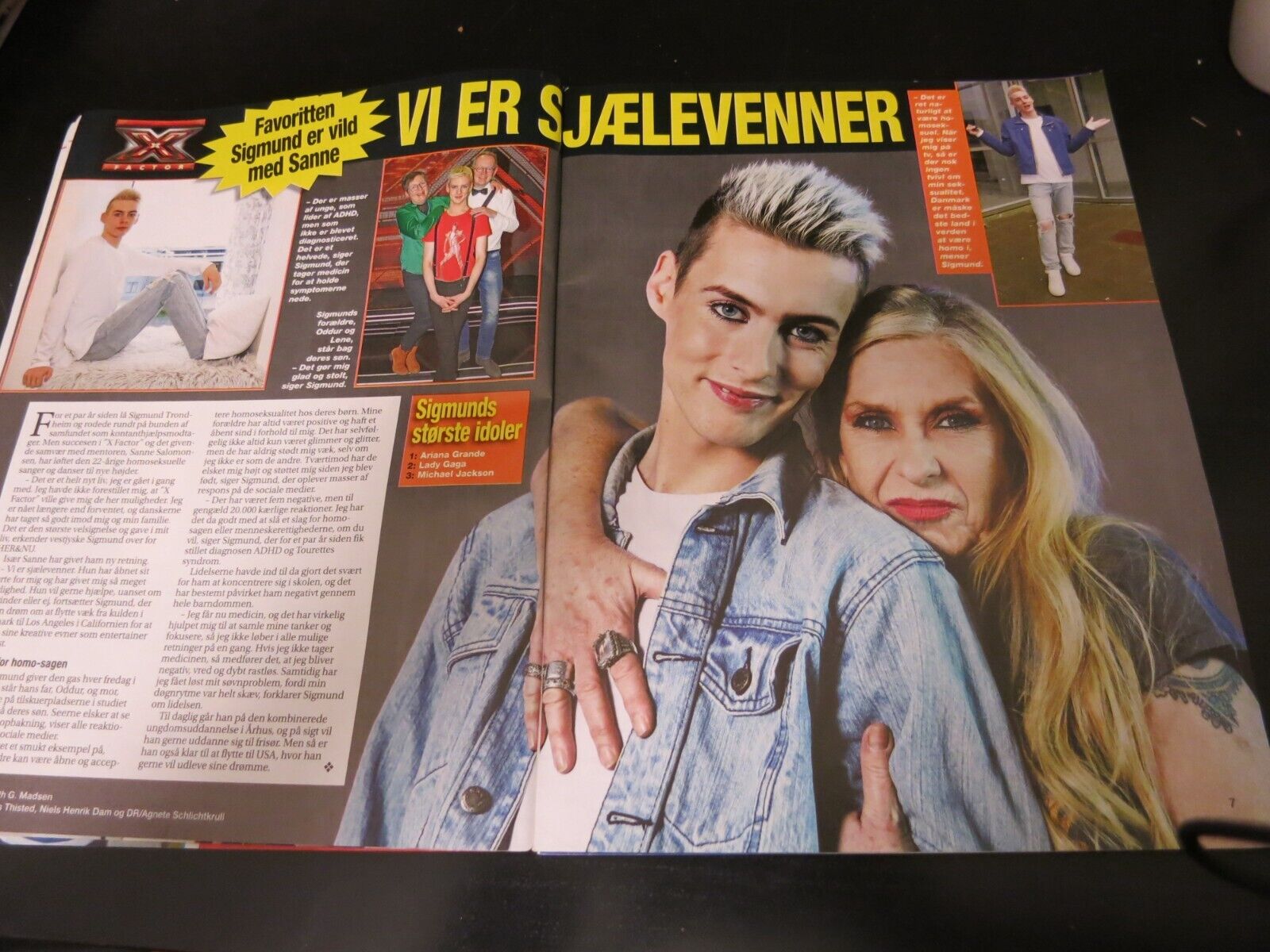 Danish Magazine ROYAL MARY Sanne Salomonsen CELINE DION Sharon Stone BL47