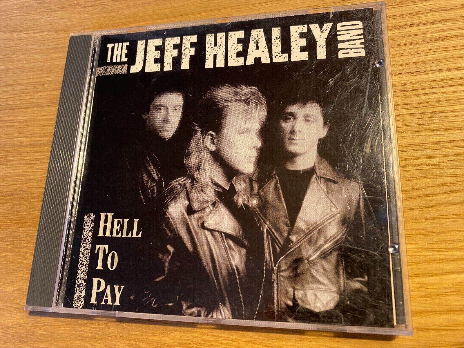 THE JEFF HEALEY BAND "HELL TO PAY" ARISTA RECORDS CD ALBUM CANADIAN 1PRESS 1990