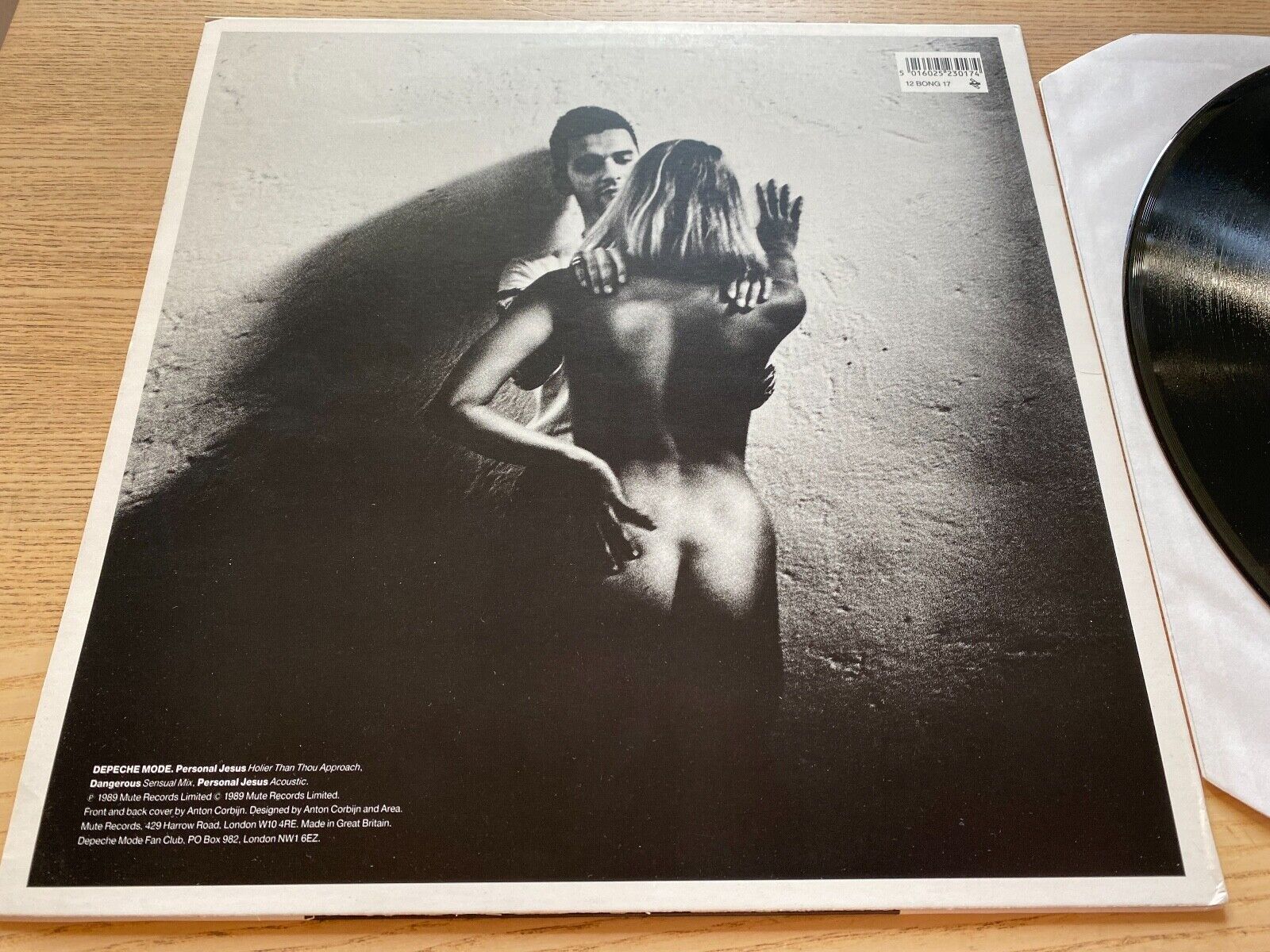 DEPECHE MODE" PERSONAL JESUS" HOLIER THAN THOU APPROACH   ACOUSTIC 1989 UK 12"