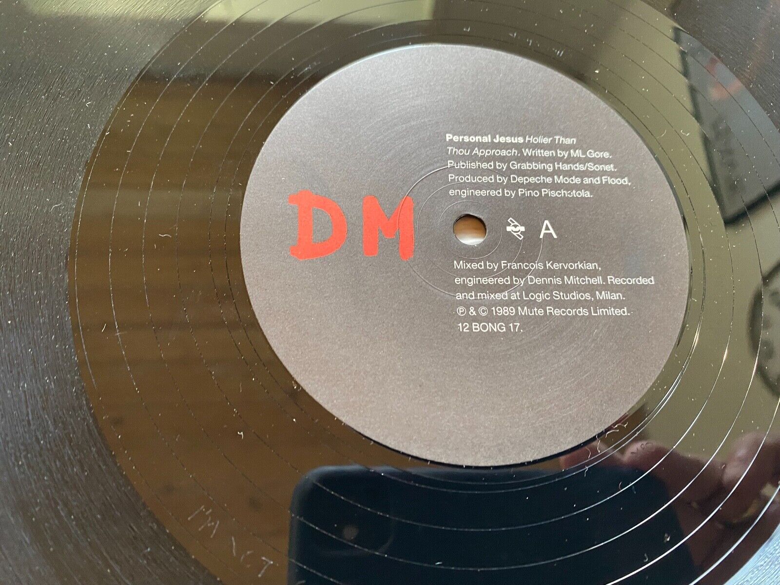 DEPECHE MODE" PERSONAL JESUS" HOLIER THAN THOU APPROACH   ACOUSTIC 1989 UK 12"