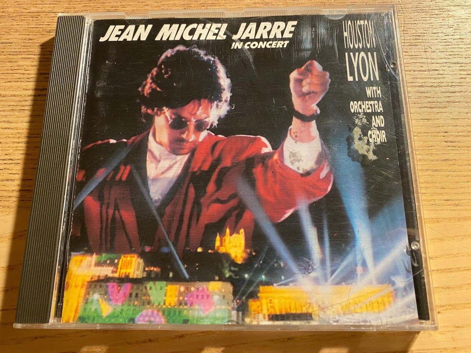 JEAN MICHEL-JARRE "IN CONCERT" 1987 CD ALBUM POLYDOR RECORDS 9 TRACK 1.PRESS DDD