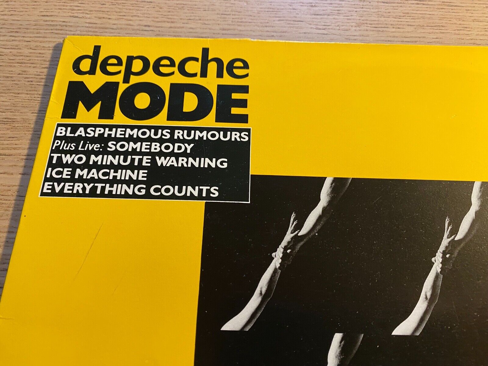 DEPECHE MODE BLASPHEMOUS RUMOURS/SOMEBODY/TWO MINUTE WARNING/ICE MACHINE/EVERYTH