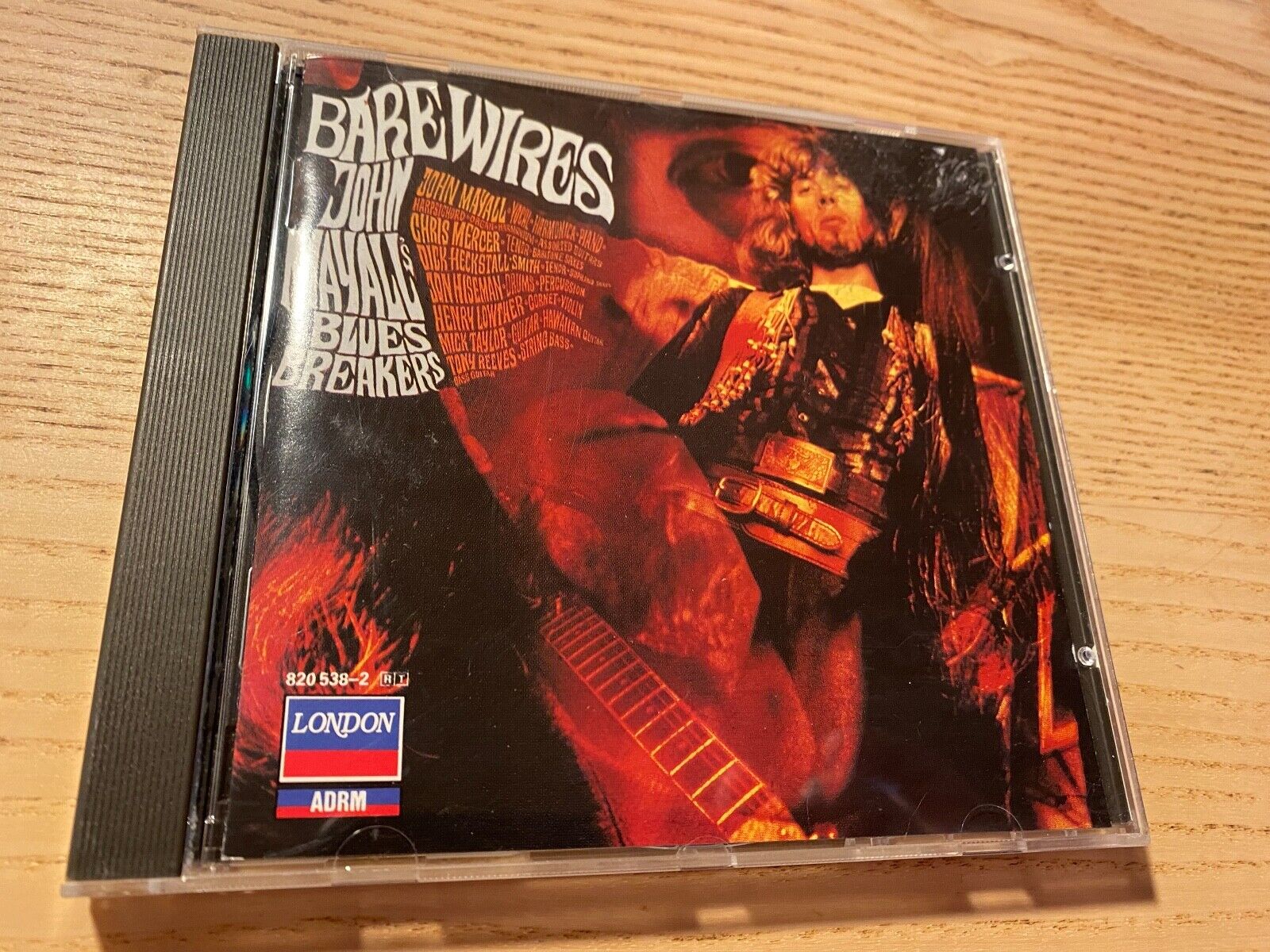 JOHN MAYALL´S BLUES BREAKERS "BARE WIRES" LONDON AAD CD ALBUM RECORDS 1968 RARE*