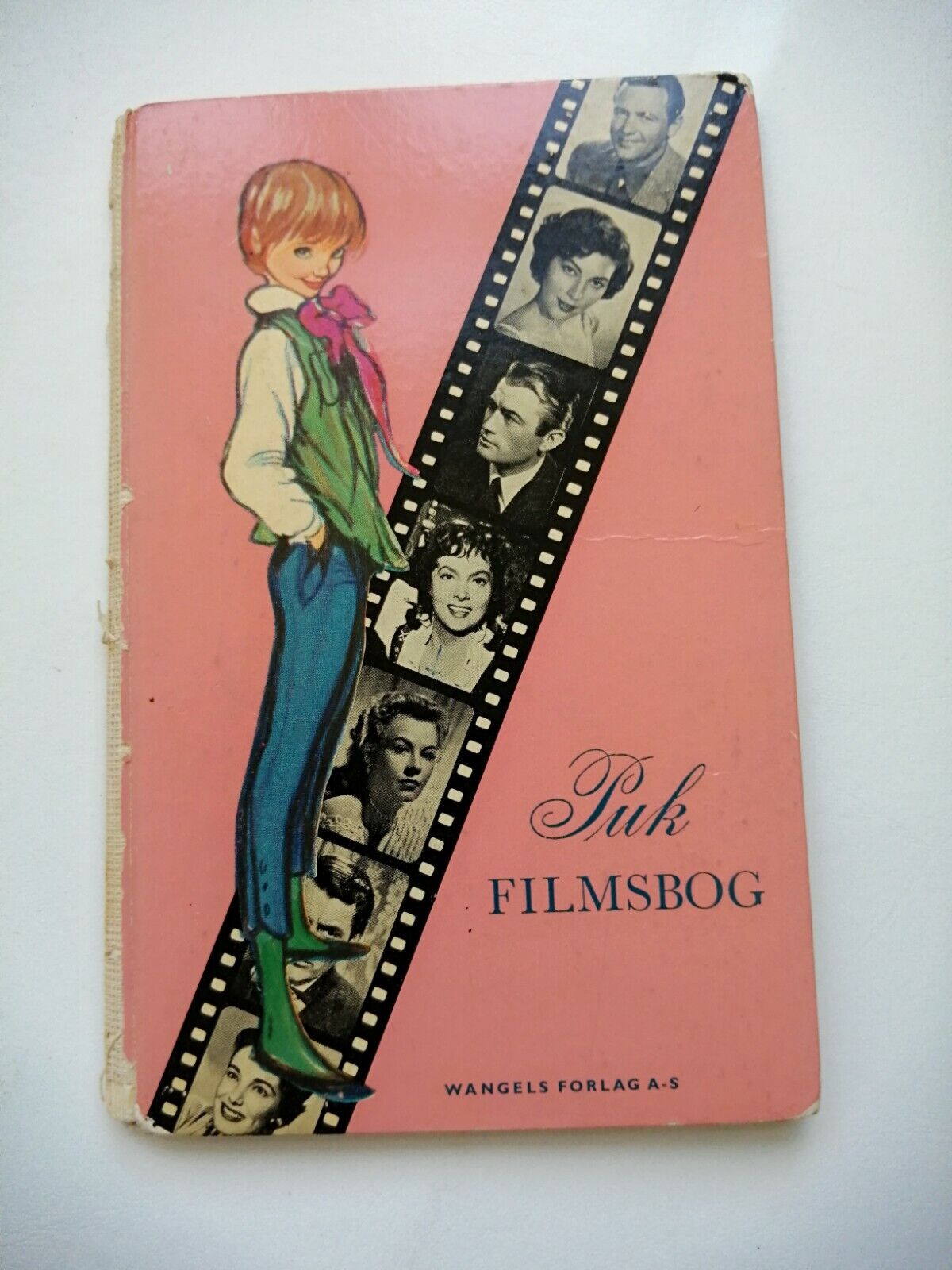 PUK Filmsbog no 11955 Danish book w123 black  white fotosUS/UK stars31 DK