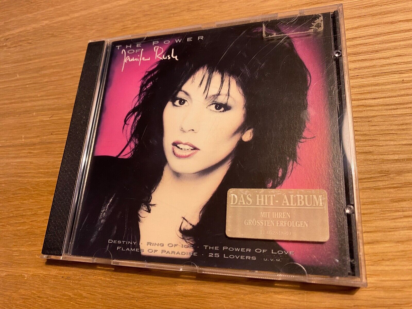 JENNIFER RUSH "THE POWER OF JENNIFER RUSH" 1991 CDALBUM 13 TRACK COLUMBIA  SONY