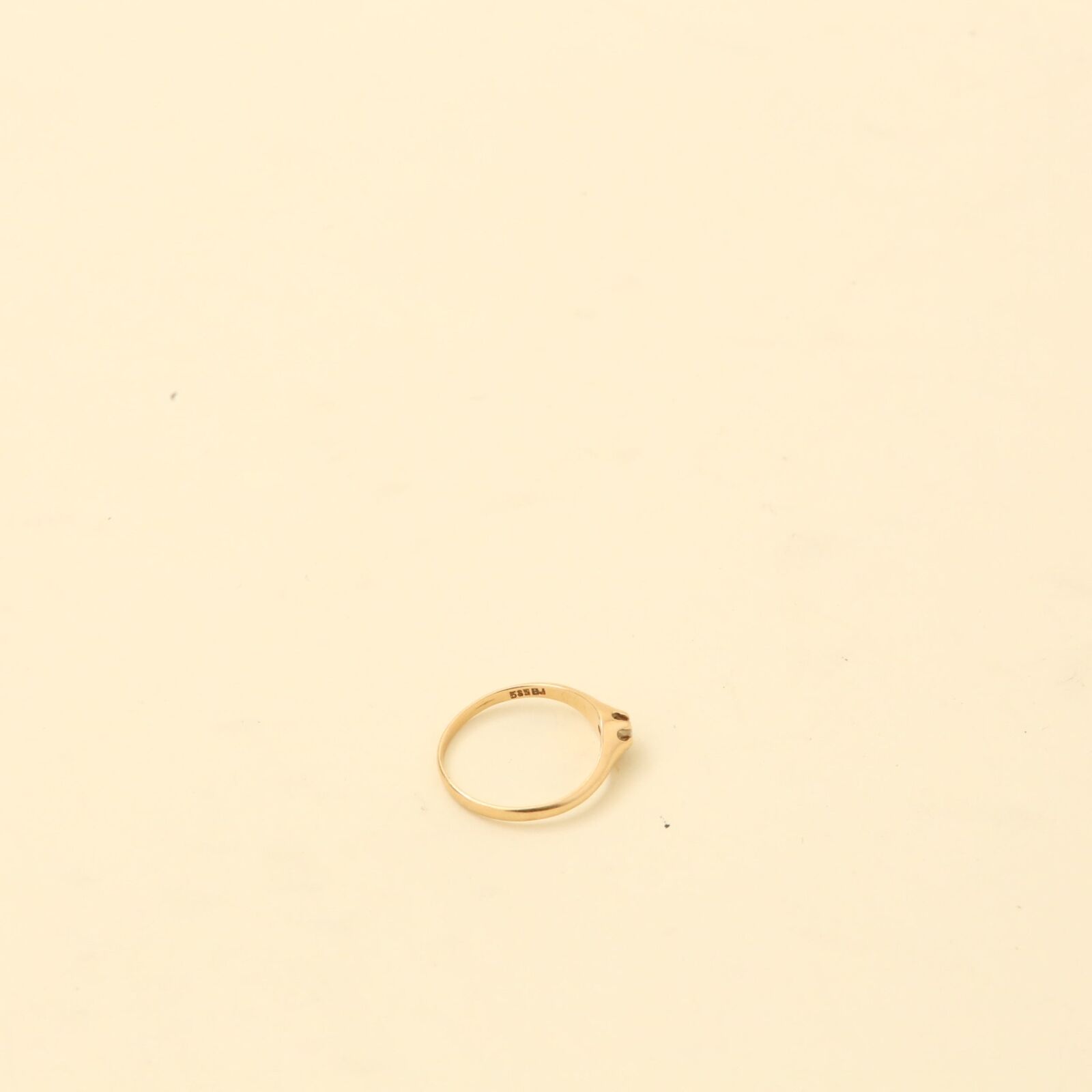 Ring in 14K Gold size 6½ | Real Genuine Gold | Minimalistic Gold