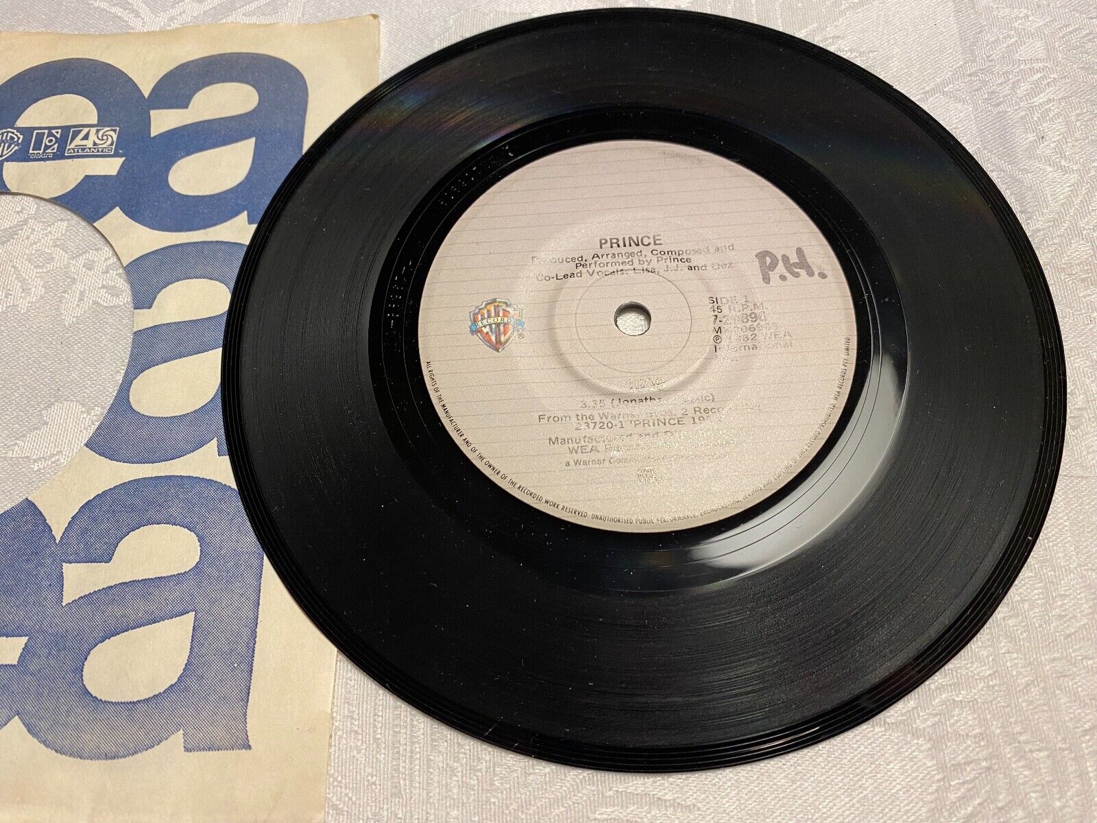 PRINCE "1999/HOW COME U DON´T CALL ME ANYMORE "1982 WEA RECORDS AUTRALIAN PRESS*