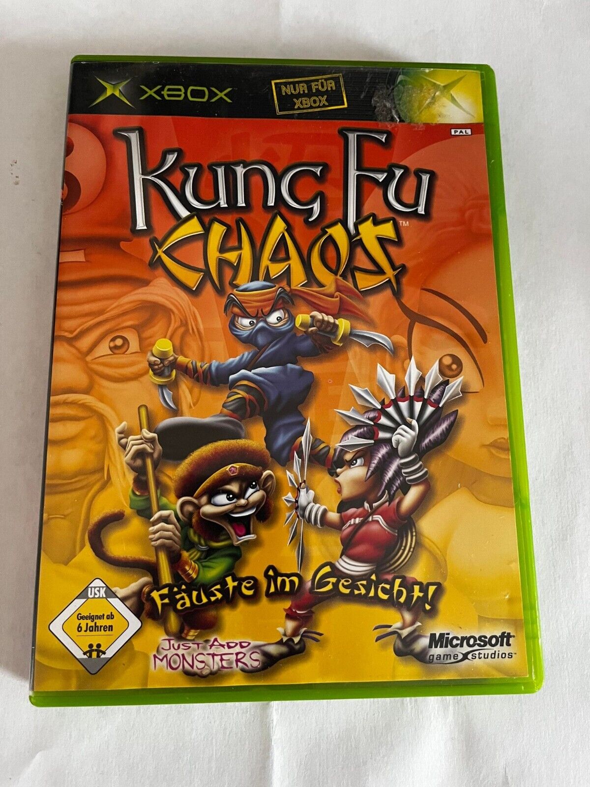 Kung Fu Chaos (Microsoft Xbox 2003) - German Version