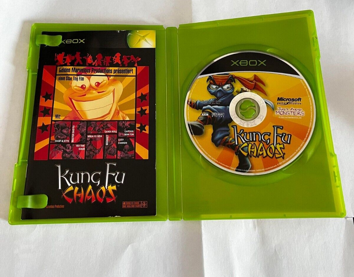 Kung Fu Chaos (Microsoft Xbox 2003) - German Version