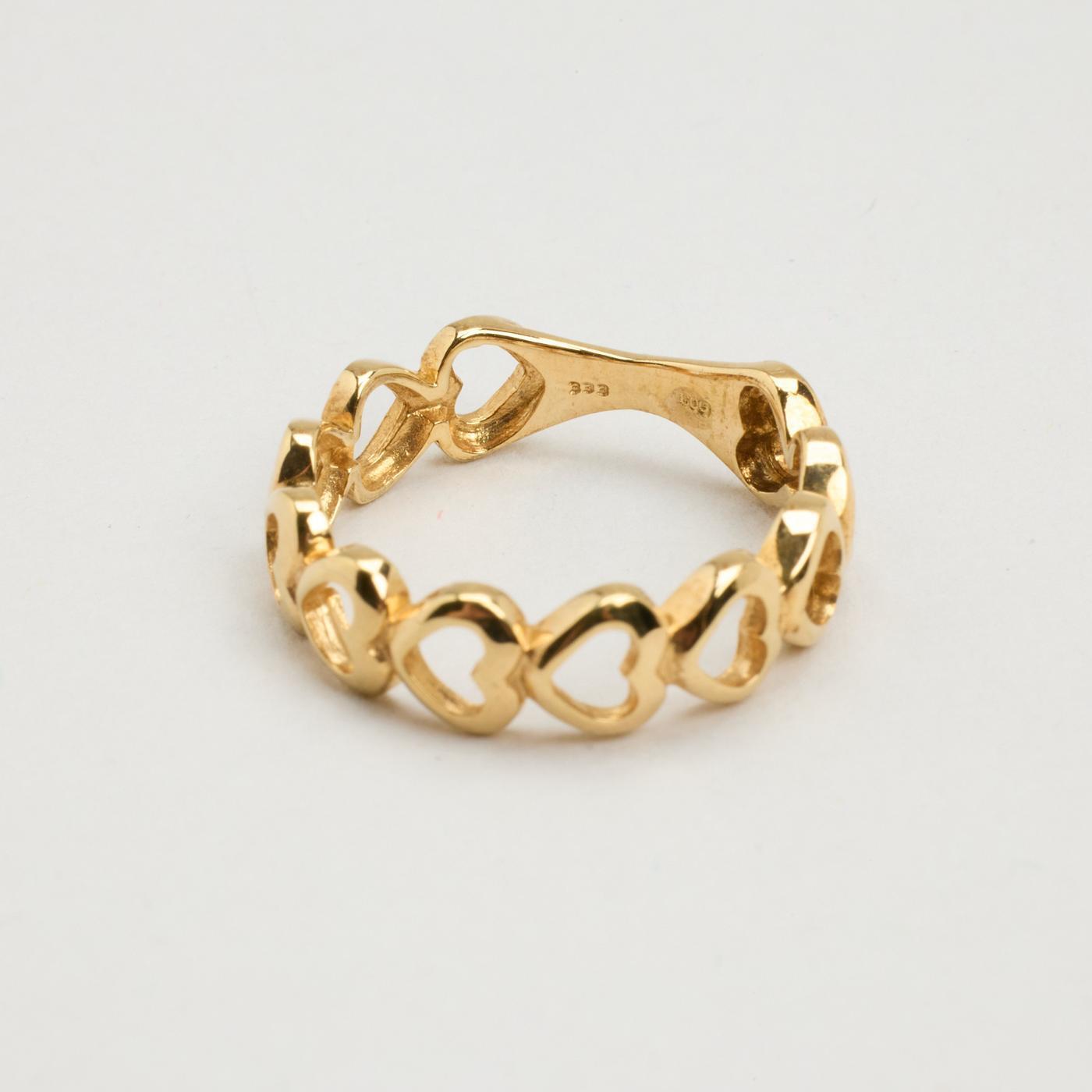 Ring in 8K Gold size 6½ | Solid Gold | Fine Jewelry | Scandinavian