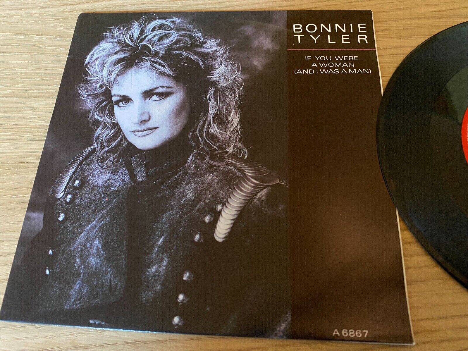 BONNIE TYLER "IF YOU WERE A WOMAN (AND I WAS A MAN" 1986 CBS RECORDS HOLLAND SEE