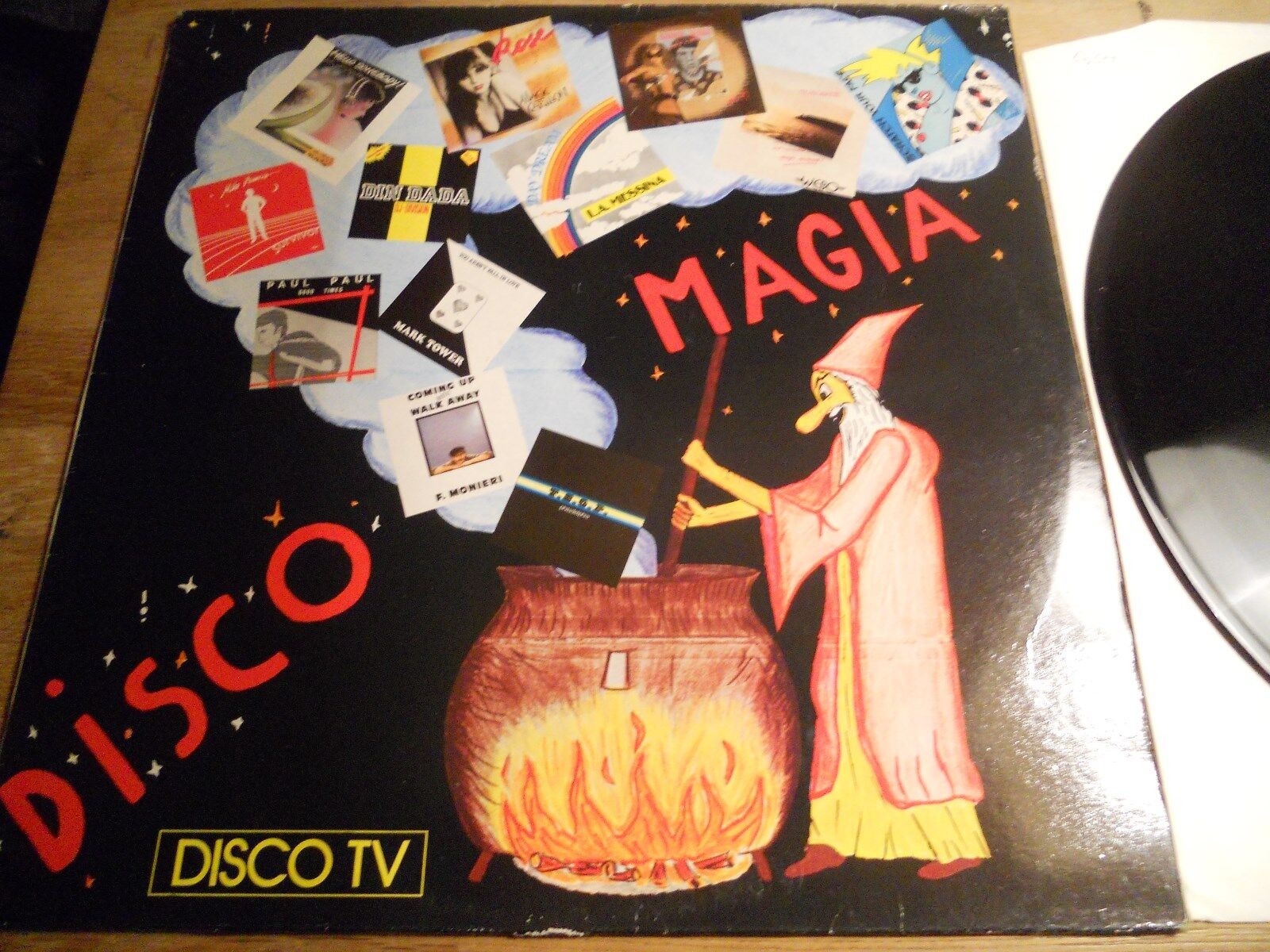 DISCO MAGIA ;  ROSE D LIGHT DJ DIVISION MIKE FRANCIS ITALIAN PRESSED LP