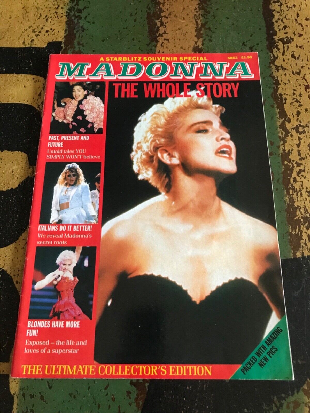 Madonna The Whole Story 1988 special magazine UK