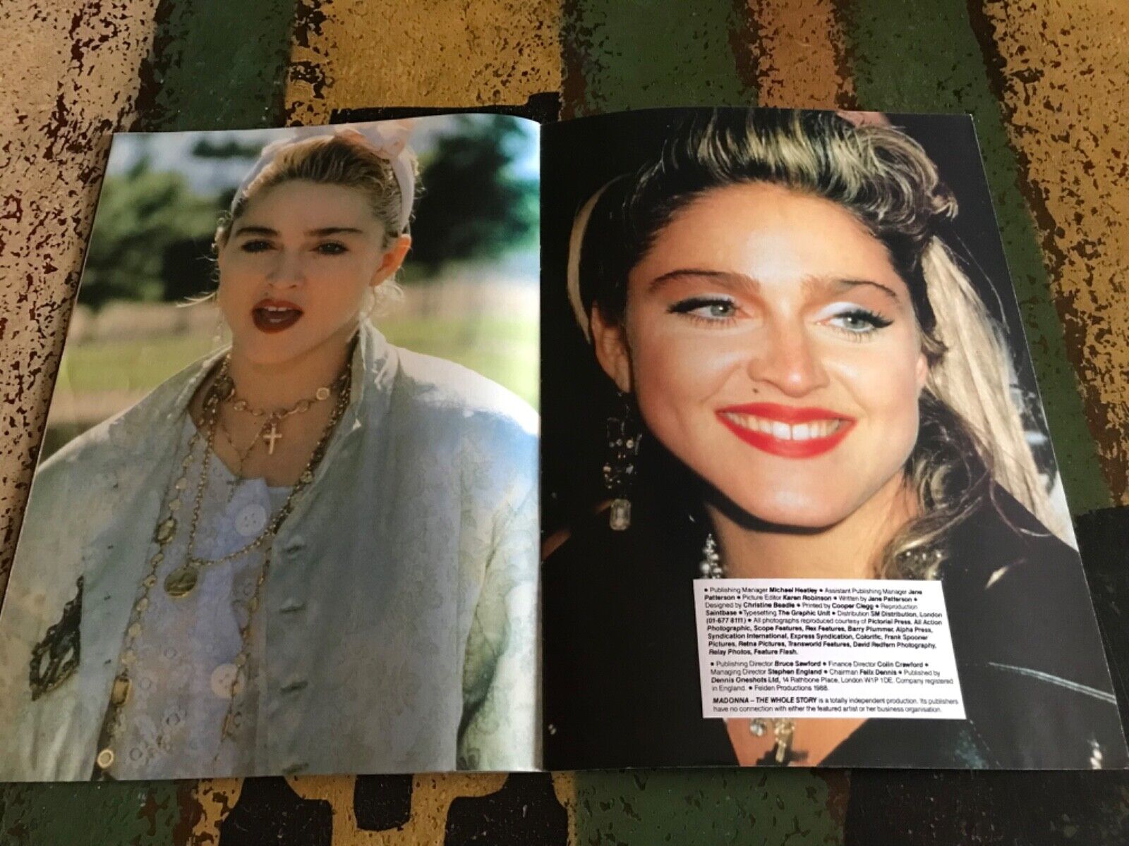 Madonna The Whole Story 1988 special magazine UK