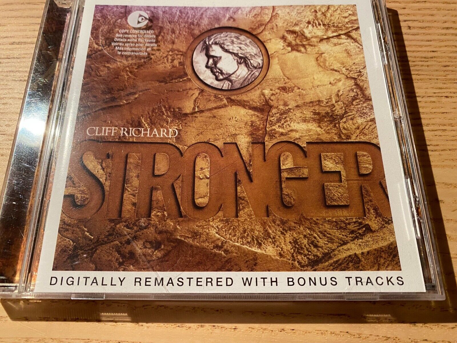 CLIFF RICHARD "STRONGER" EMI RECORDS 17 TRACK CD ALBUM DIGITALLY REMASTERED 2004