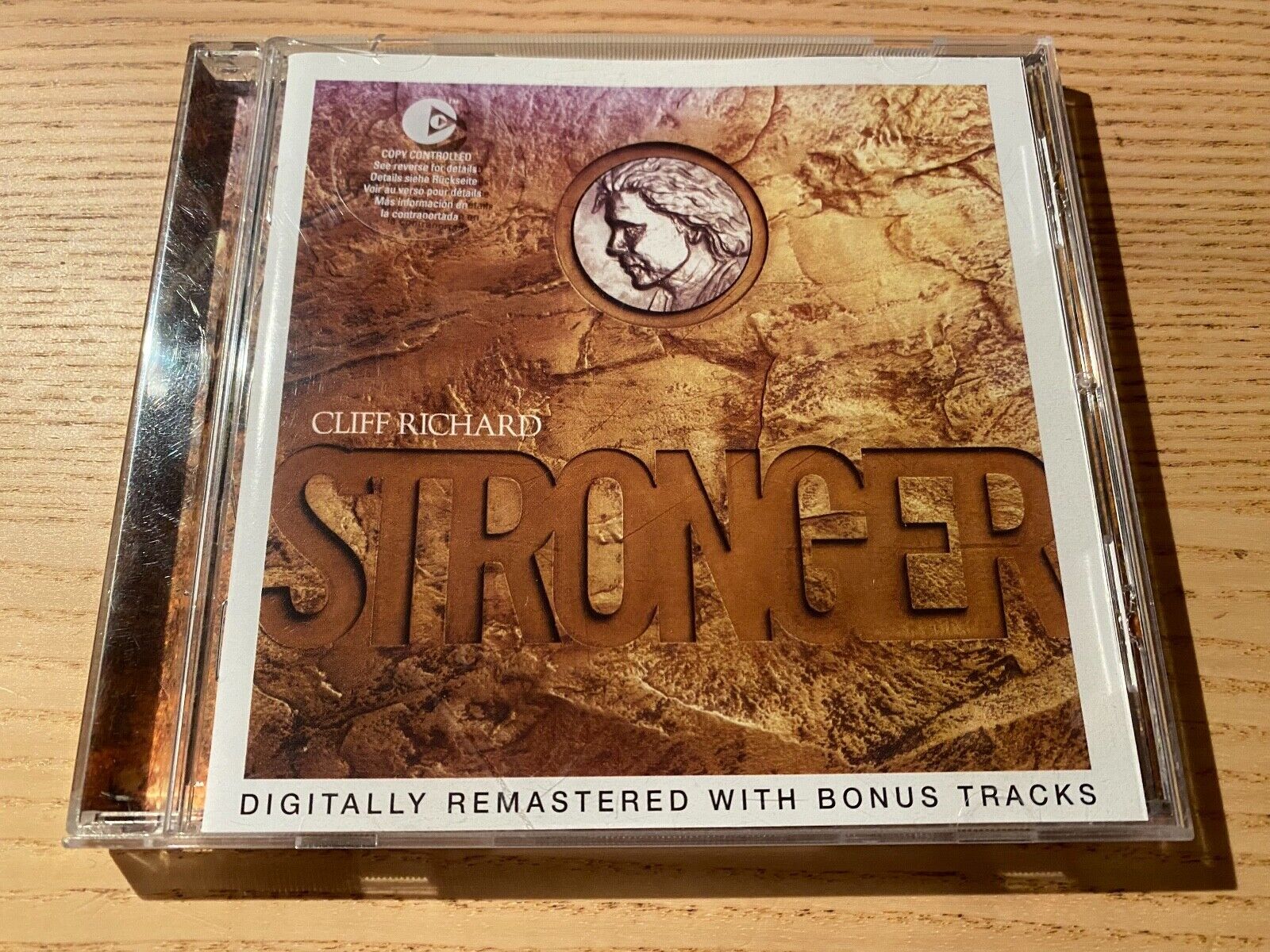 CLIFF RICHARD "STRONGER" EMI RECORDS 17 TRACK CD ALBUM DIGITALLY REMASTERED 2004