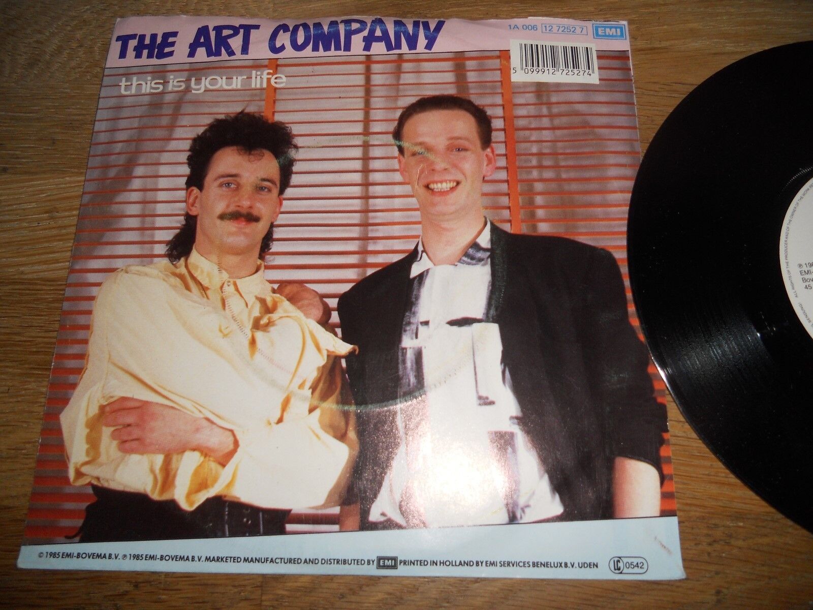 THE ART COMPANY THIS IS YOUR LIFE / MR AVERAGE 1985 EMI RECORDS THE PROJECT X**