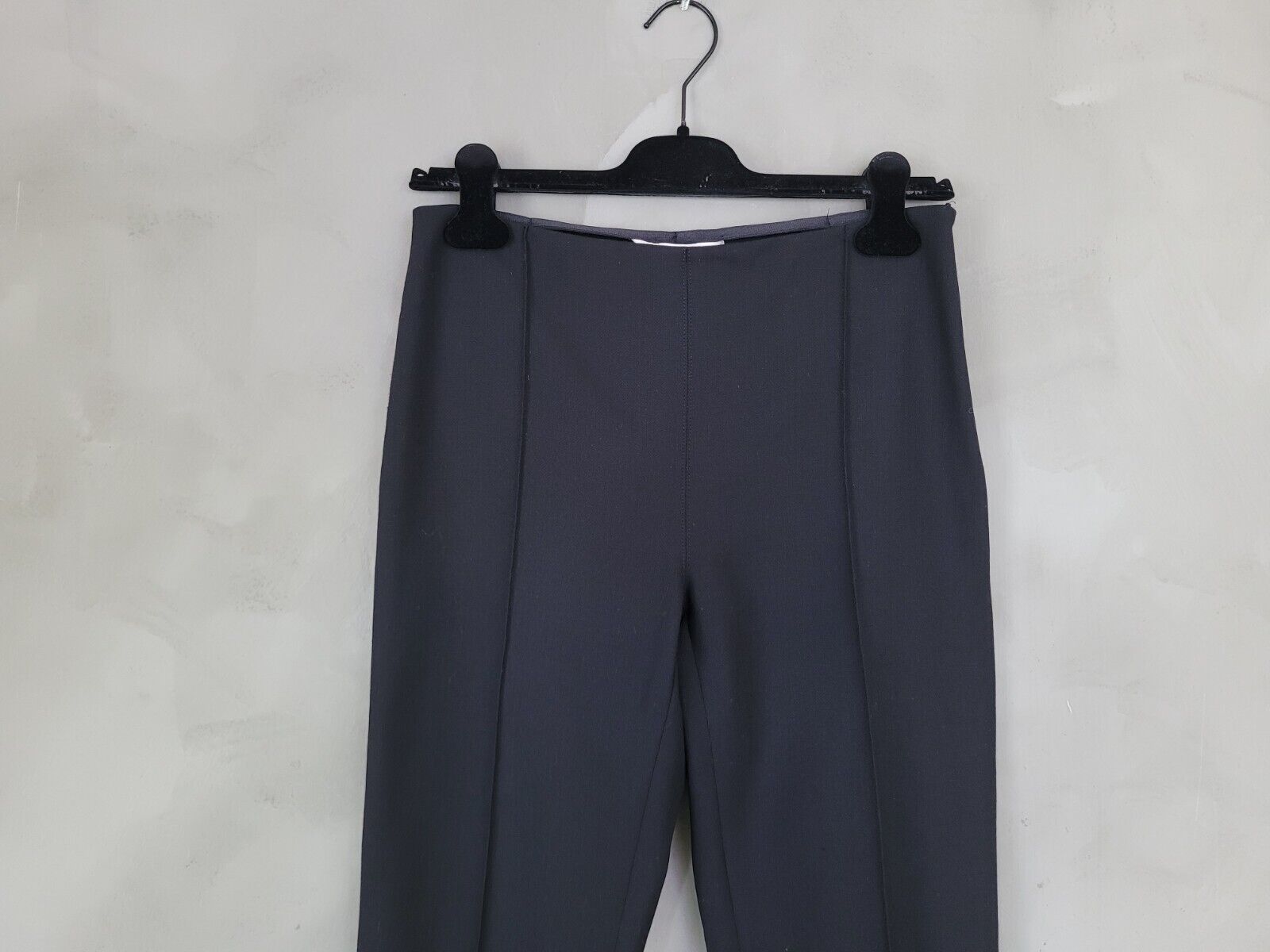 **Max Mara** Black Classic Wool Trousers Size Small/Medium