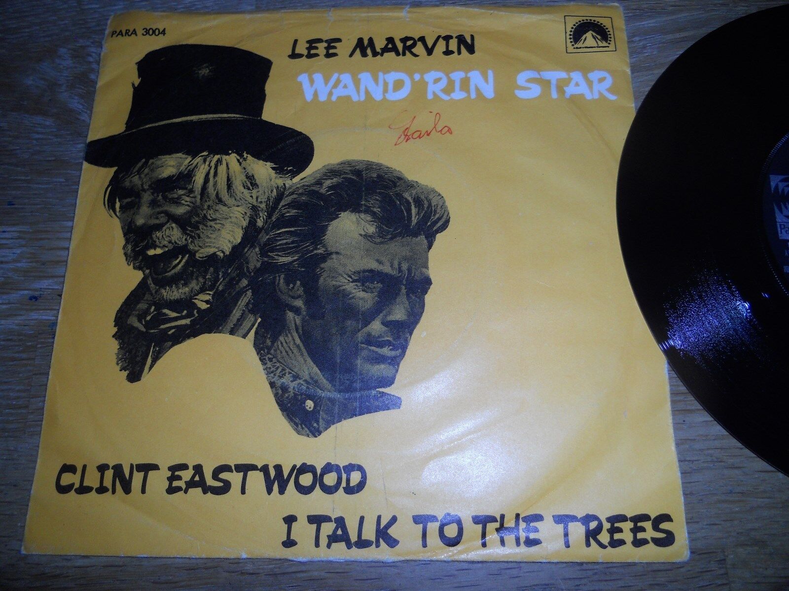 LEE MARVIN "WAND´RIN STAR" CLINT EASTWOOD "I TALK TO THE TREES" 1969 NCB DANISH*