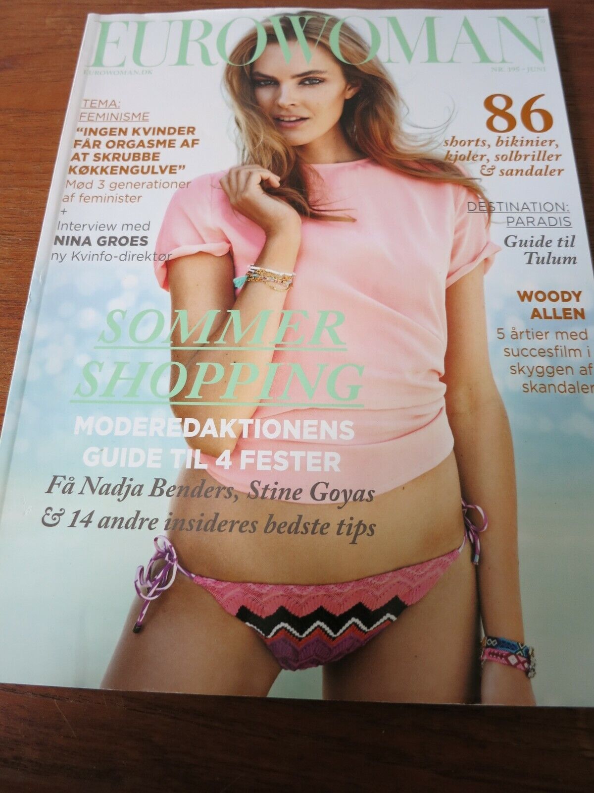 Danish Magazine NICOLE KIDMAN Lara Stone WOODY ALLEN Medina Q123