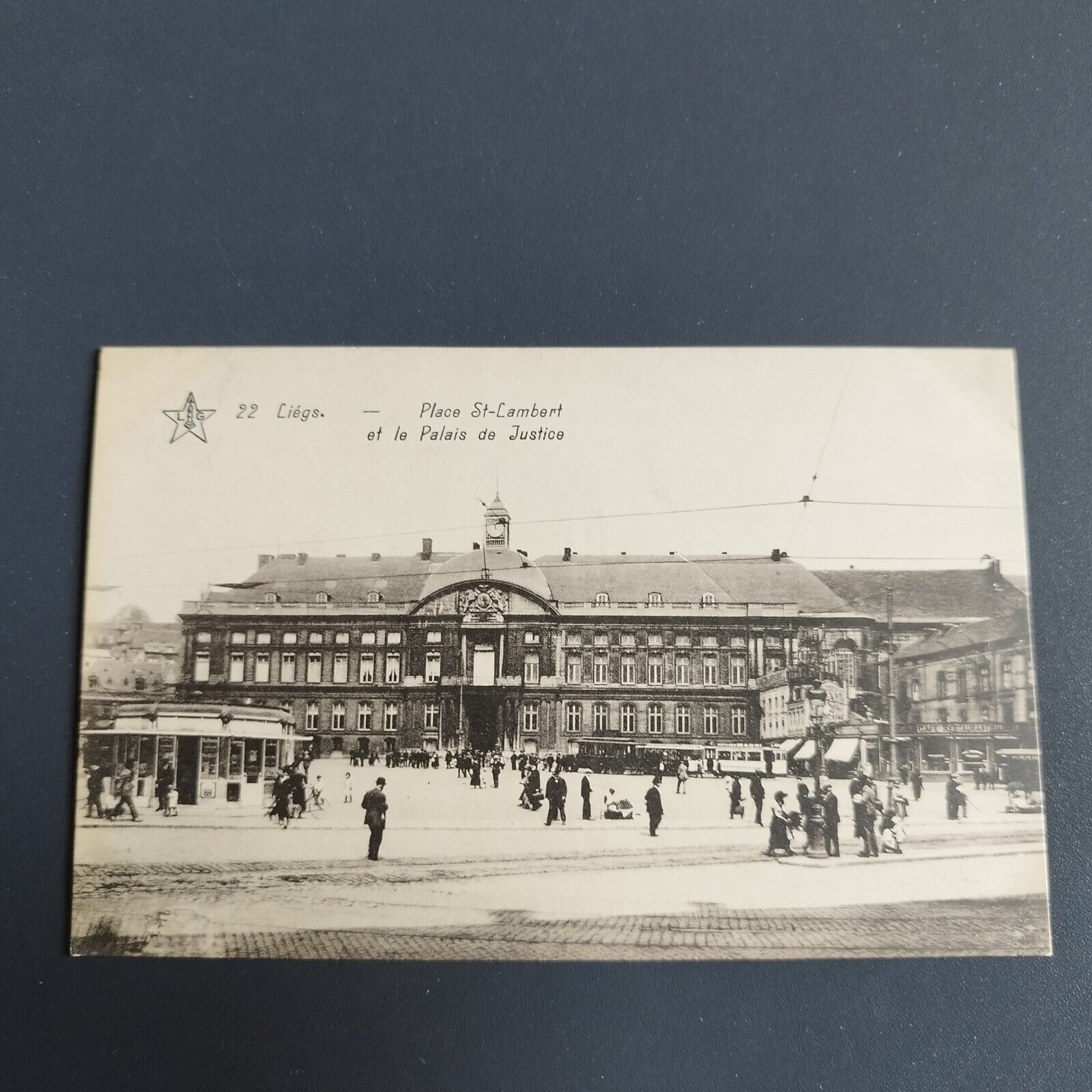 Belgium- 20 -Liège- Place St-Lambert et le Palais de Justice- 1910s