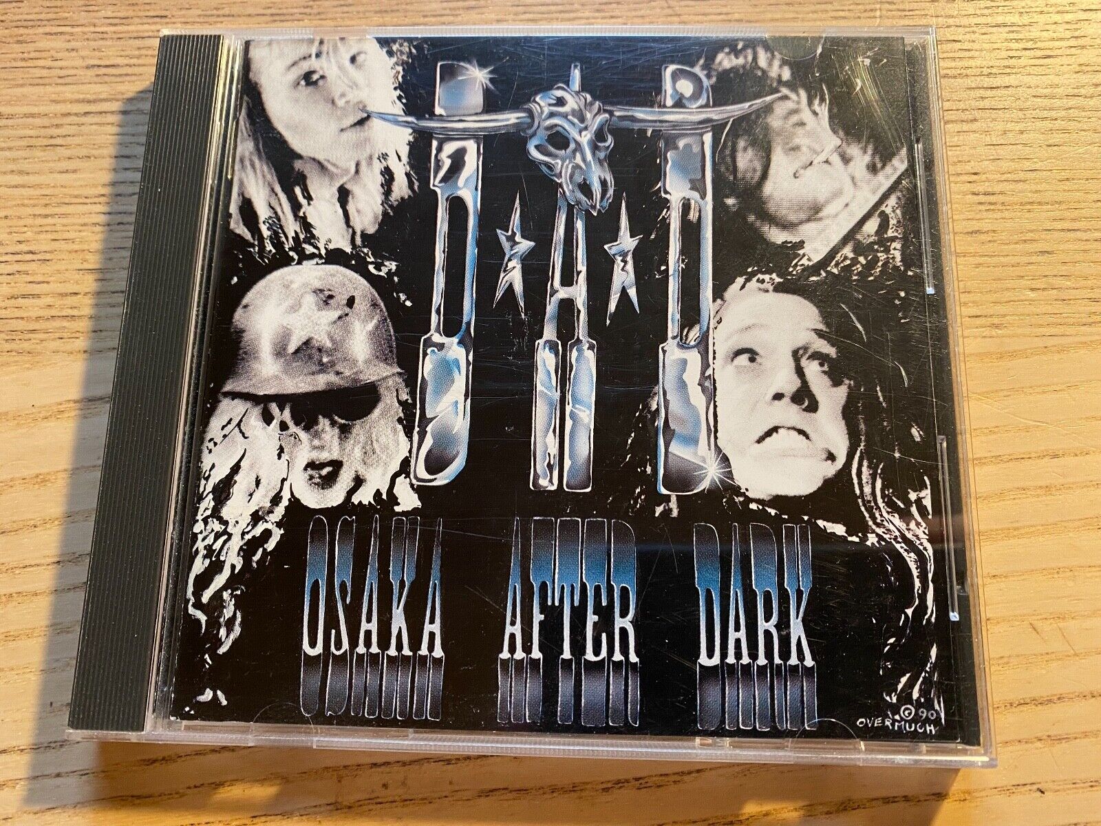 D:A:D "LIVE IN OSAKA 1990" 7 LIVE TRACKS  JAPANESE 1 PRESS LIVE WARNER BROS OBI