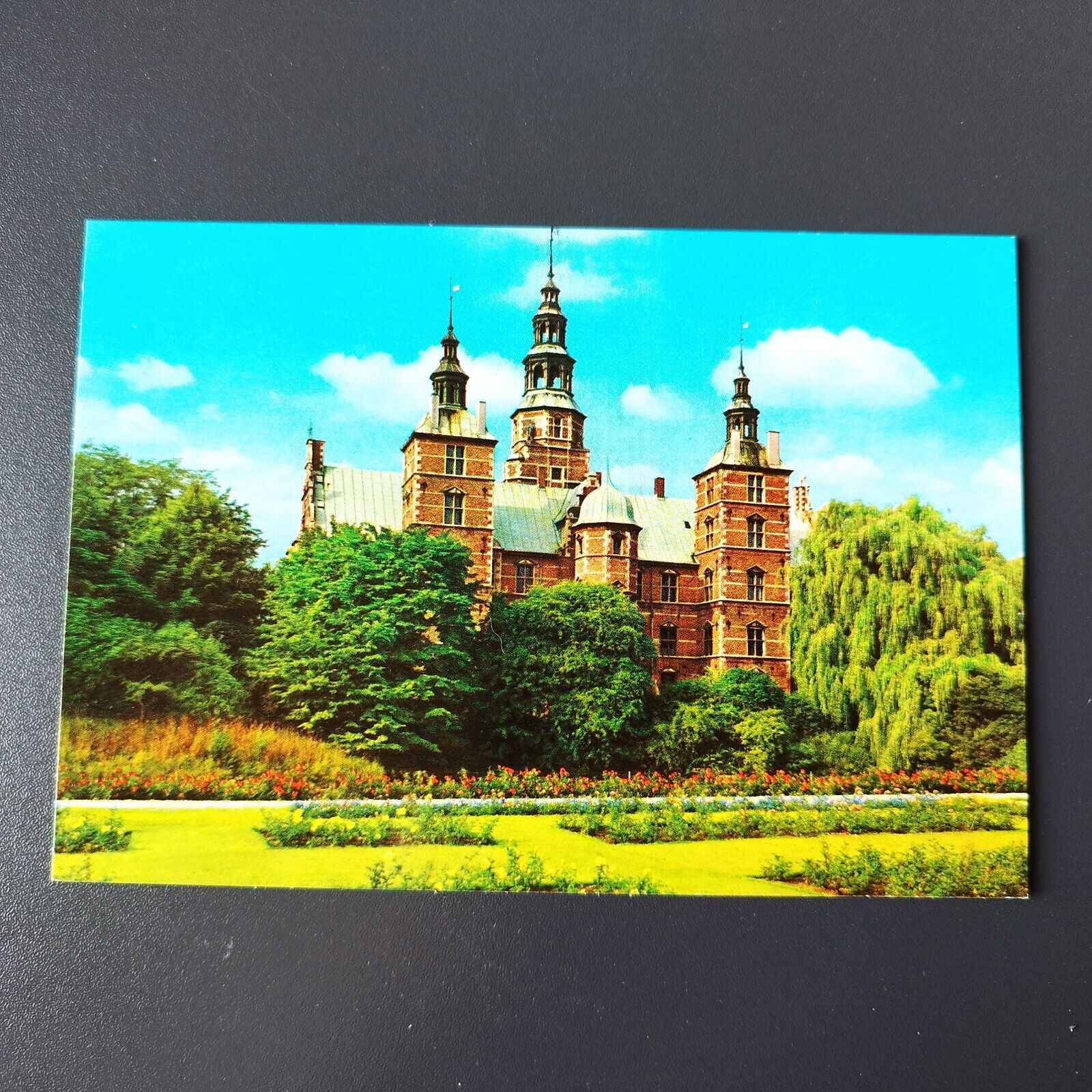 Vintage postcardDenmark CopenhagenRosenborg Castle