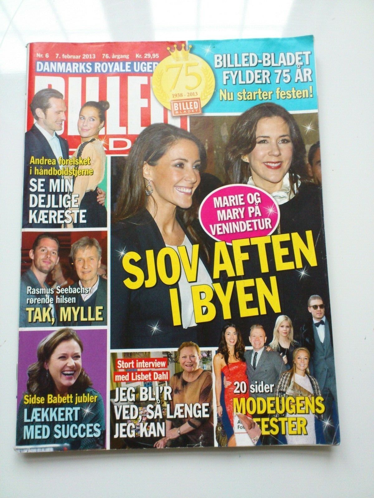 Danish magazine "Billed Bladet" Nr6/2013Royals/TV and Film stars